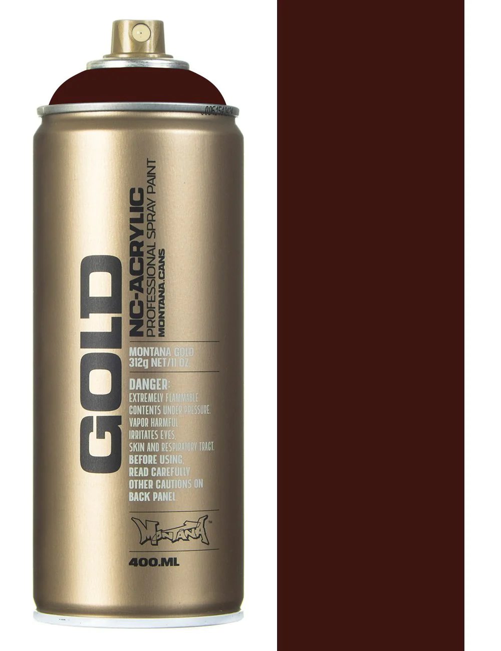 Spray Paint 400ml - Black Red G3080