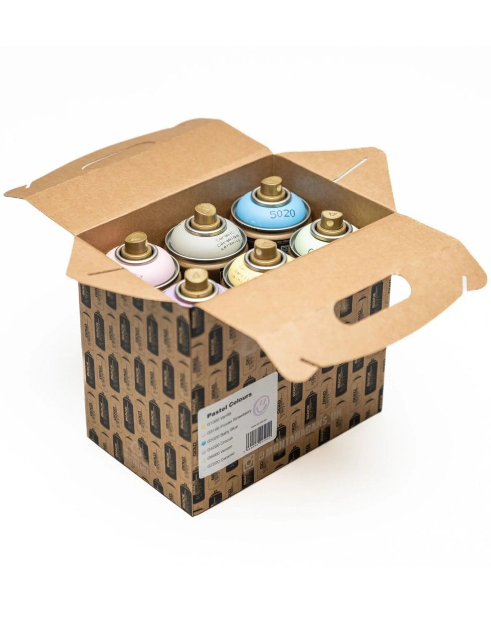 Spray Paint 400ml Box Set - Pastel Colours
