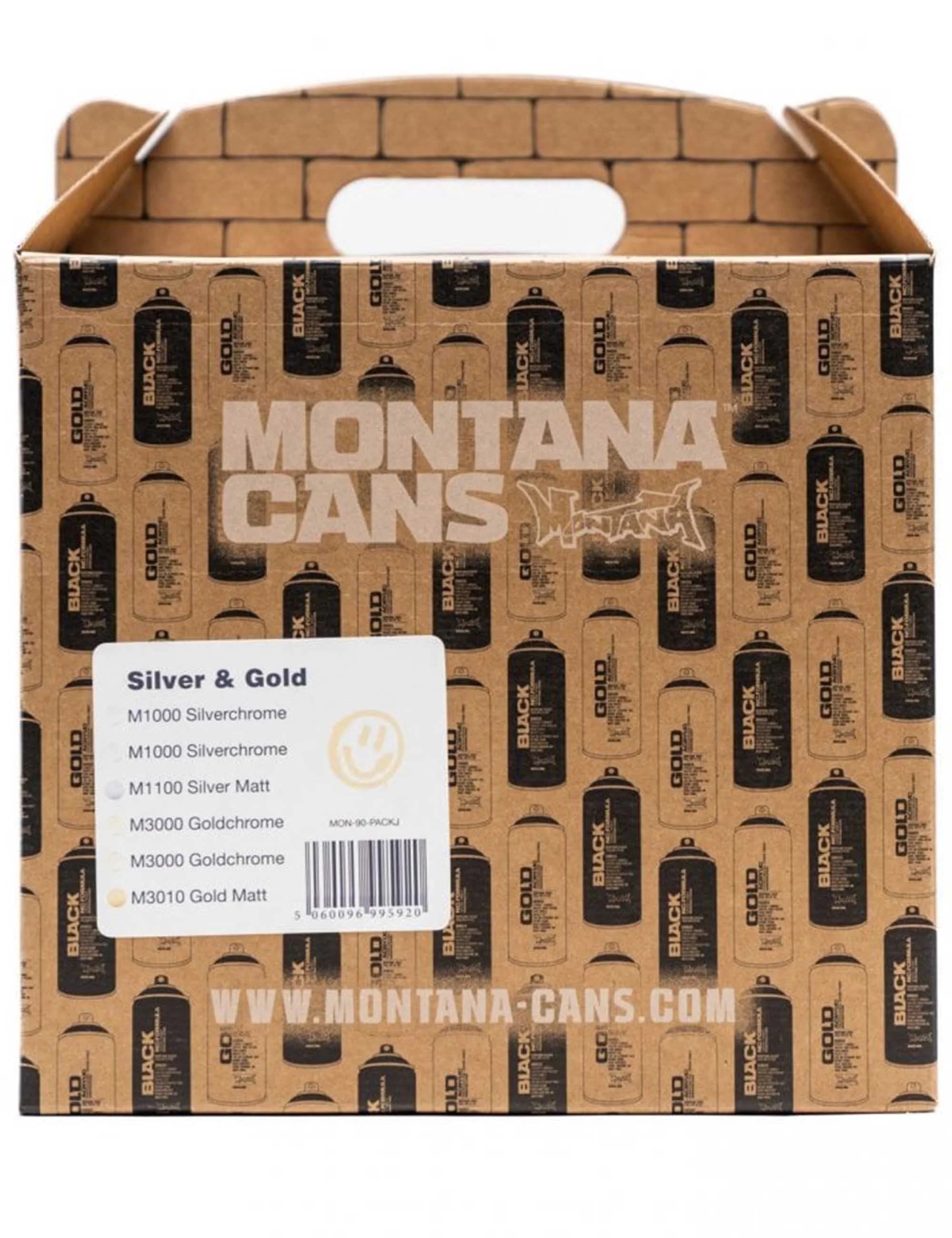 Spray Paint 400ml Box Set - Silver & Gold - Image 2