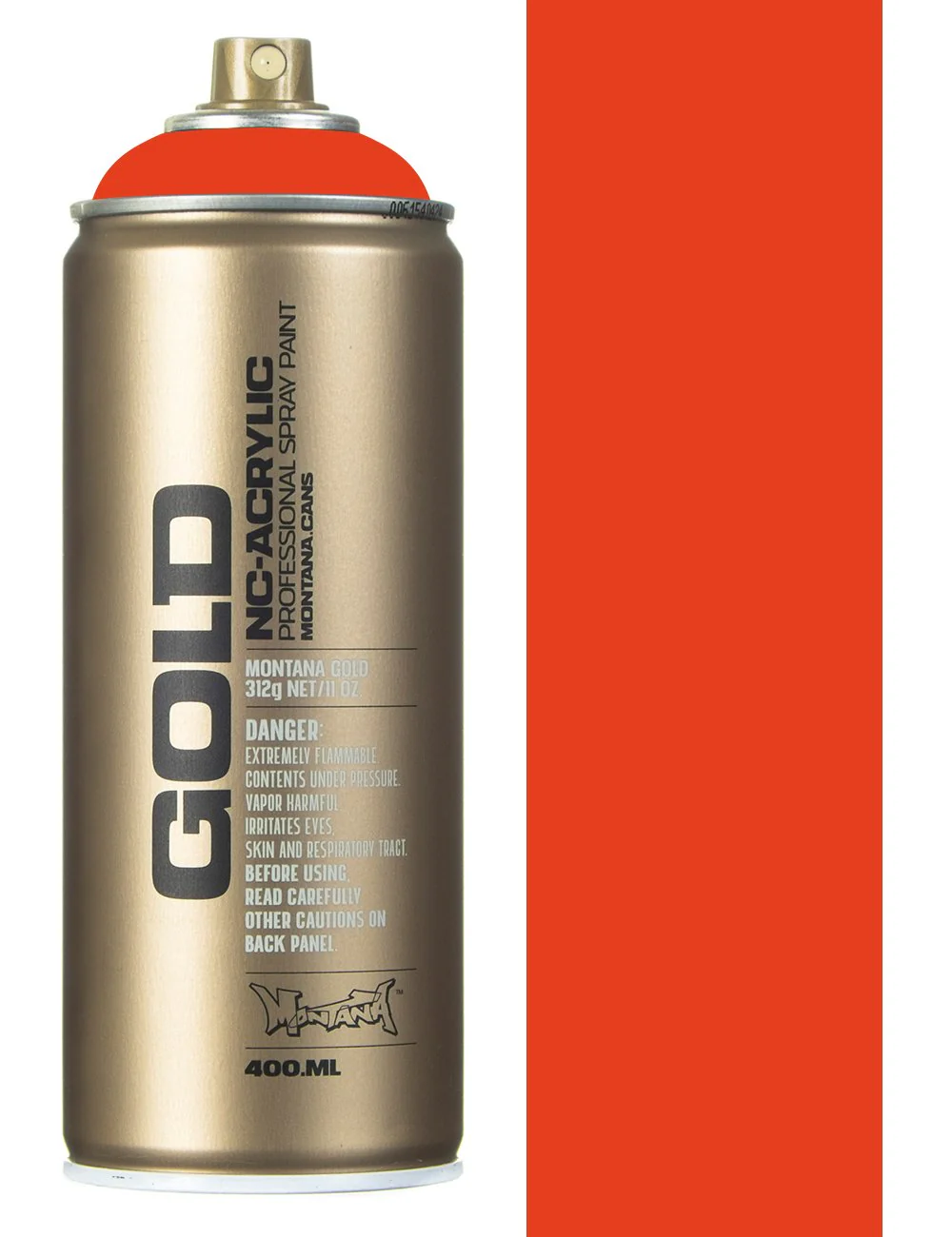 Spray Paint 400ml - Red Orange G2090