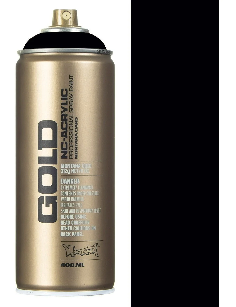 Spray Paint 400ml - Shock Black S9000