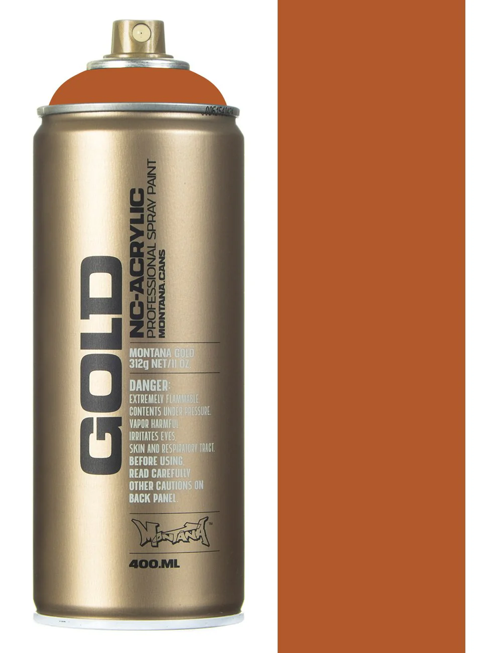 Spray Paint 400ml - Shock Brown Light S8000