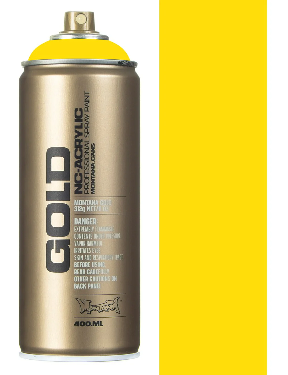 Spray Paint 400ml - Shock Yellow Light S1000