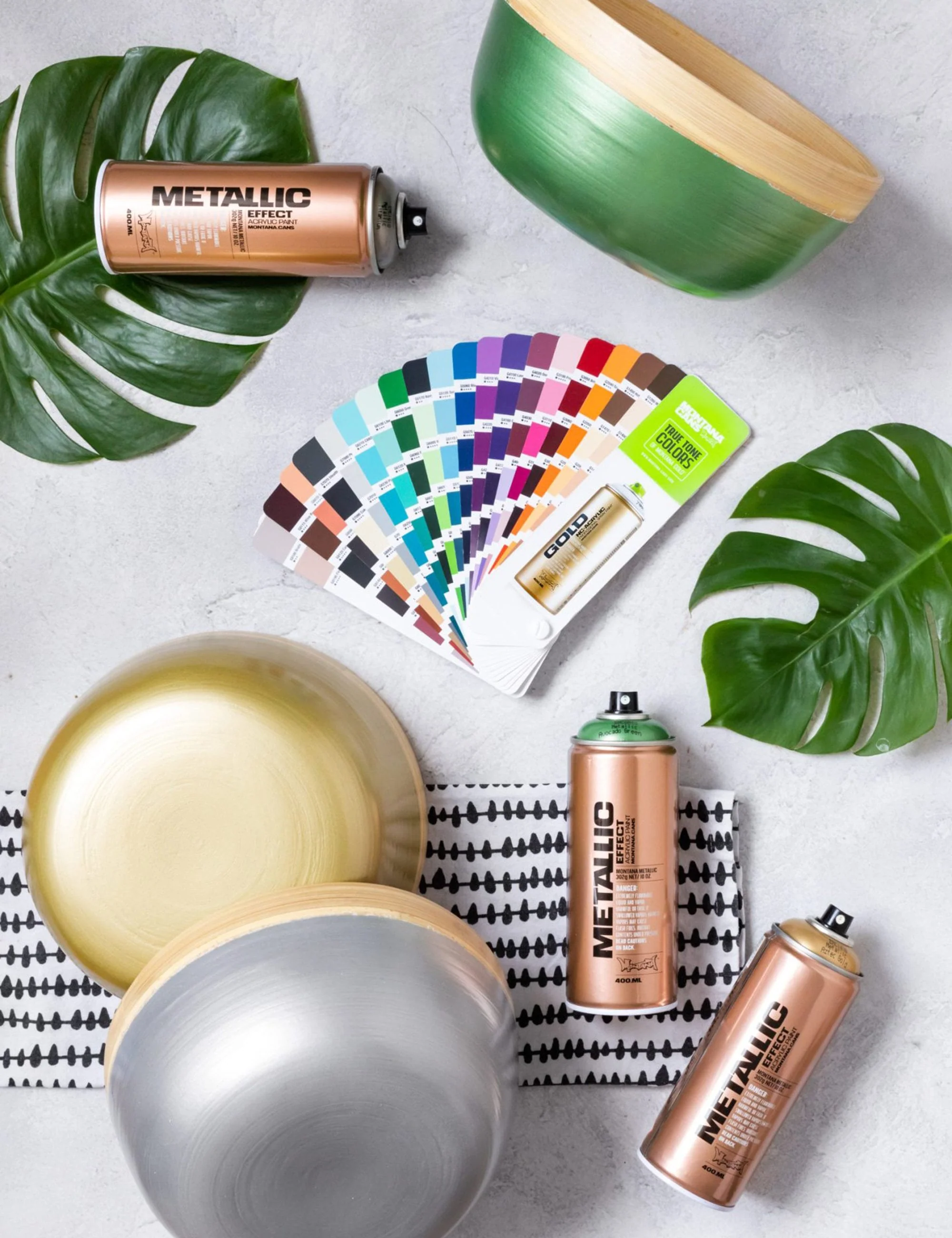 Metallic Effect Spray Paint 400ml - Aztec Gold EMC1030 - Image 3