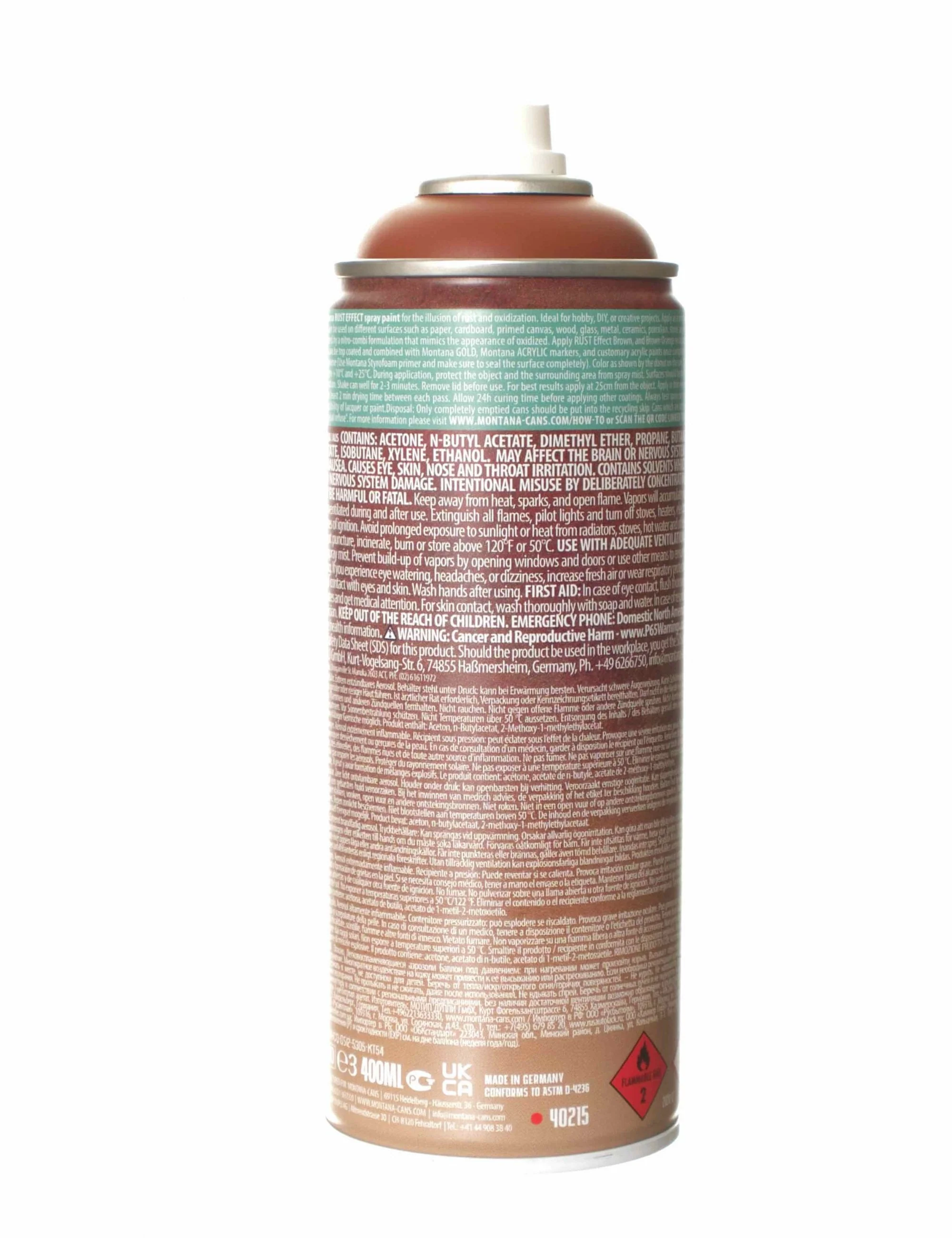 Rust Effect Spray Paint 400ml - Brown ER8100 - Image 6