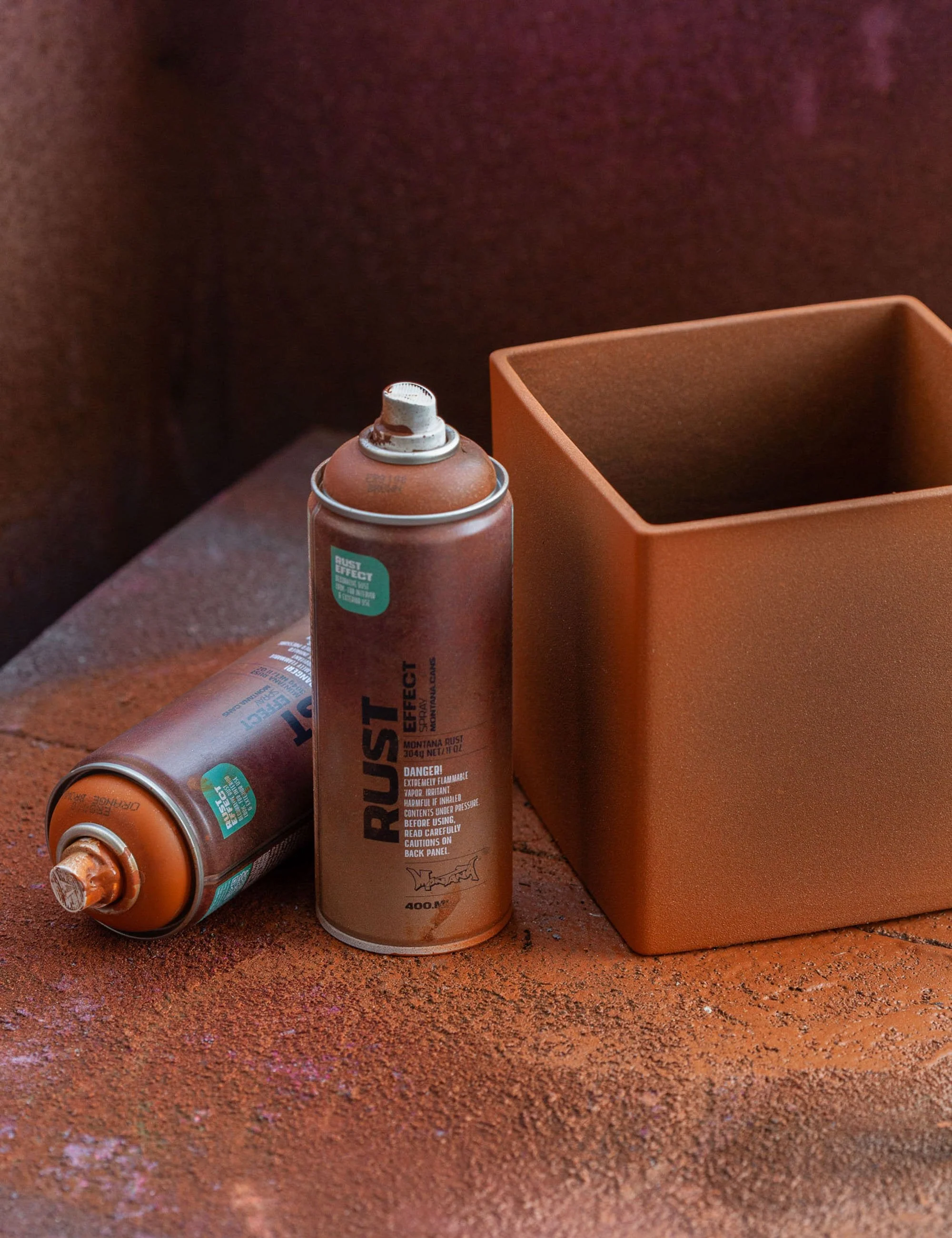 Rust Effect Spray Paint 400ml - Brown ER8100 - Image 7