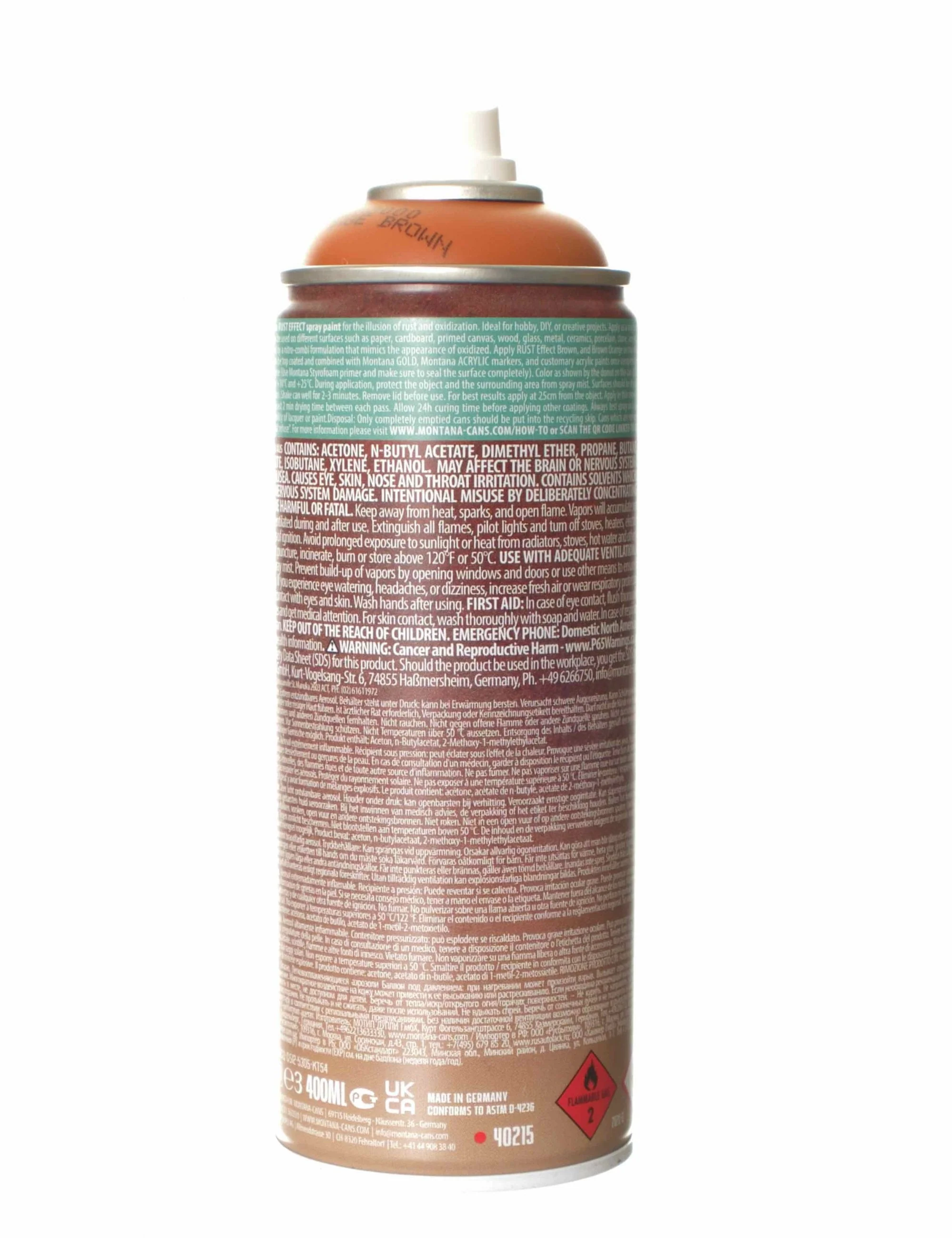 Rust Effect Spray Paint 400ml - Orange Brown ER8000 - Image 5