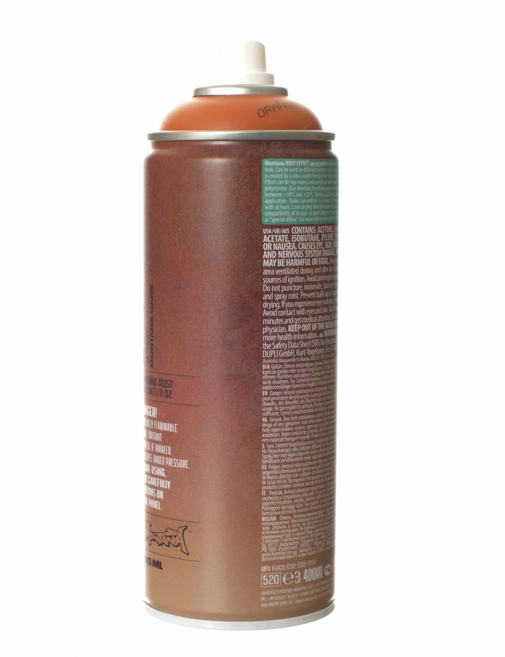 Rust Effect Spray Paint 400ml - Orange Brown ER8000 - Image 7