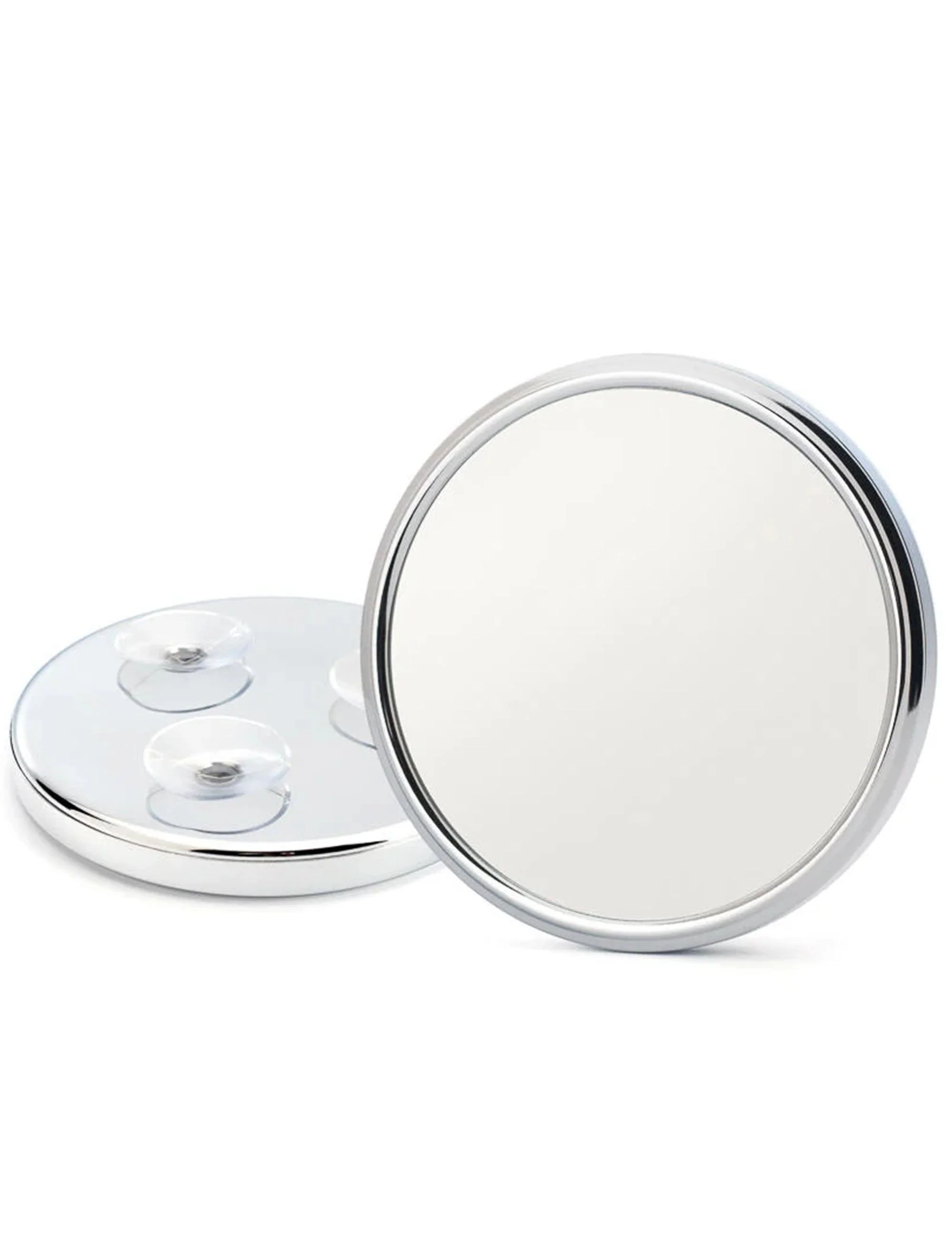Chrome 5x magnification Shaving Mirror with Suction Cup