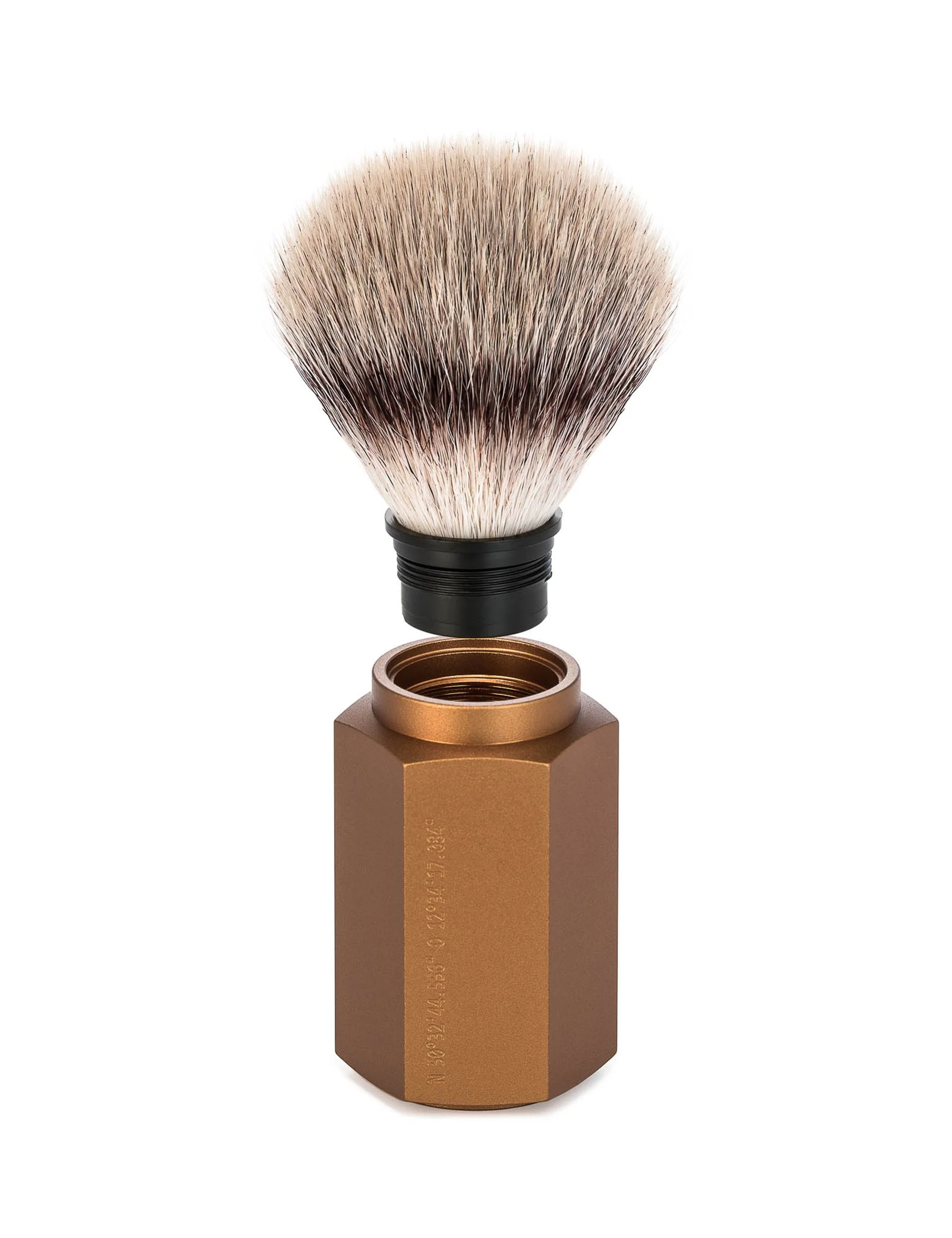 HEXAGON Silvertip Fibre 3-Piece Shaving Set - Bronze - Image 5