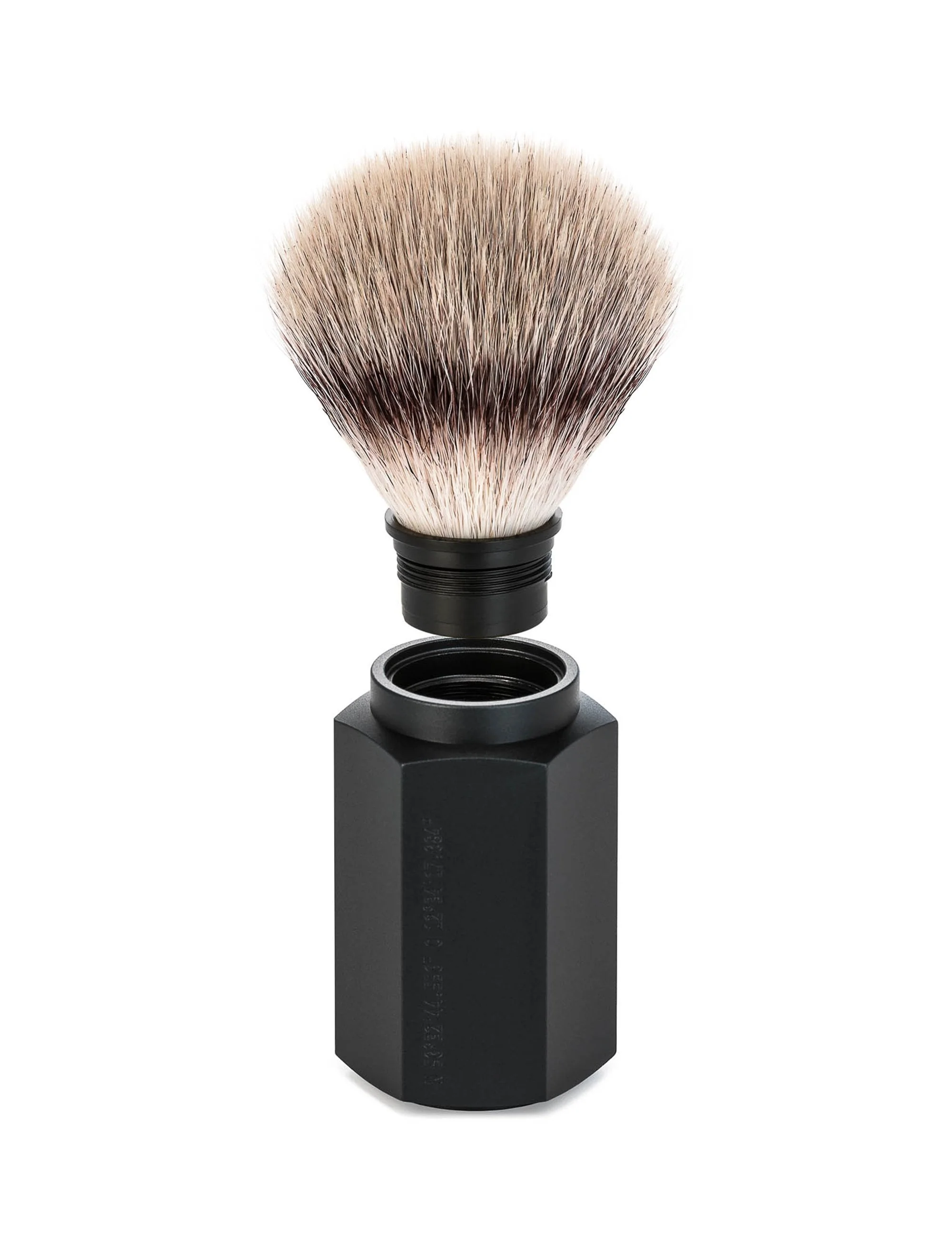 HEXAGON Silvertip Fibre 3-Piece Shaving Set - Graphite - Image 4