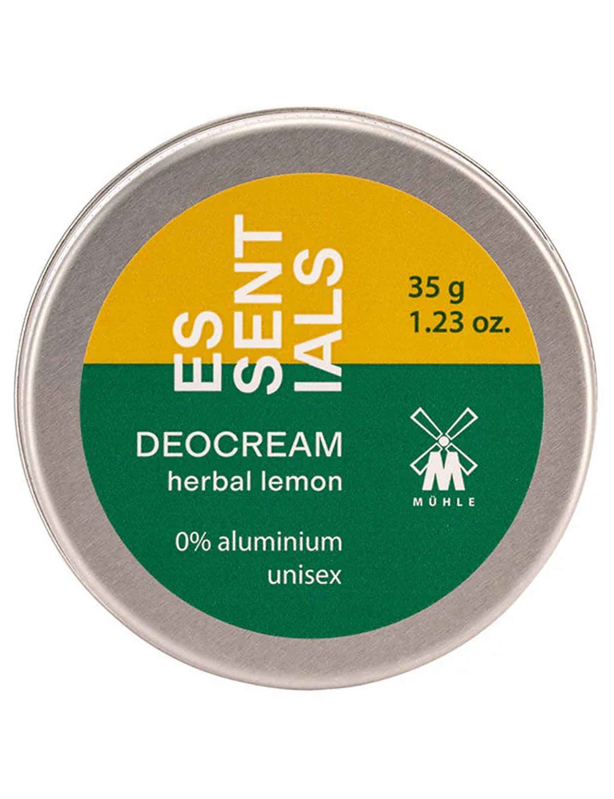 Essentials Deo Cream (35g) - Herbal Lemon