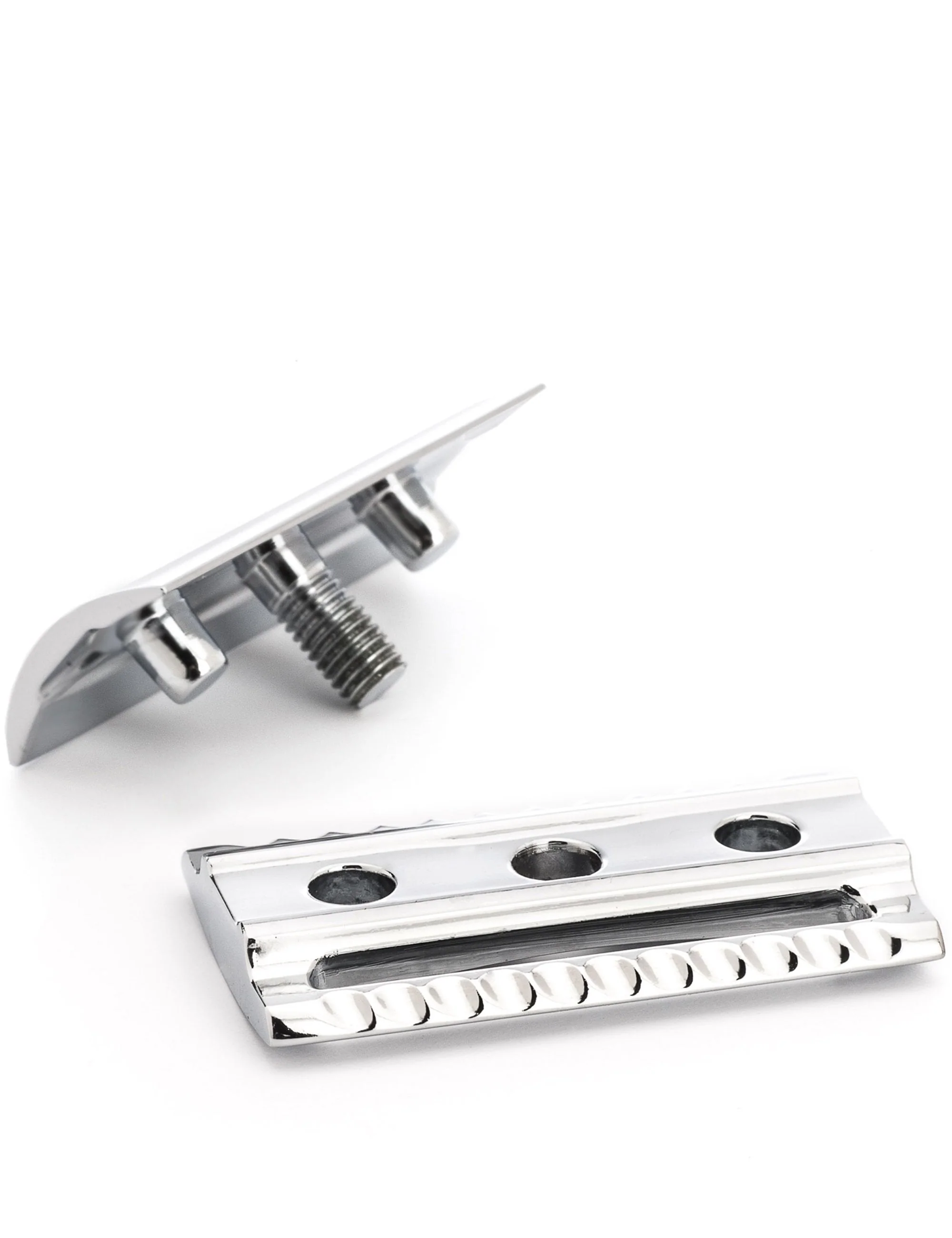 R89 Traditional Safety Razor (Closed Comb) - Chrome - Image 6