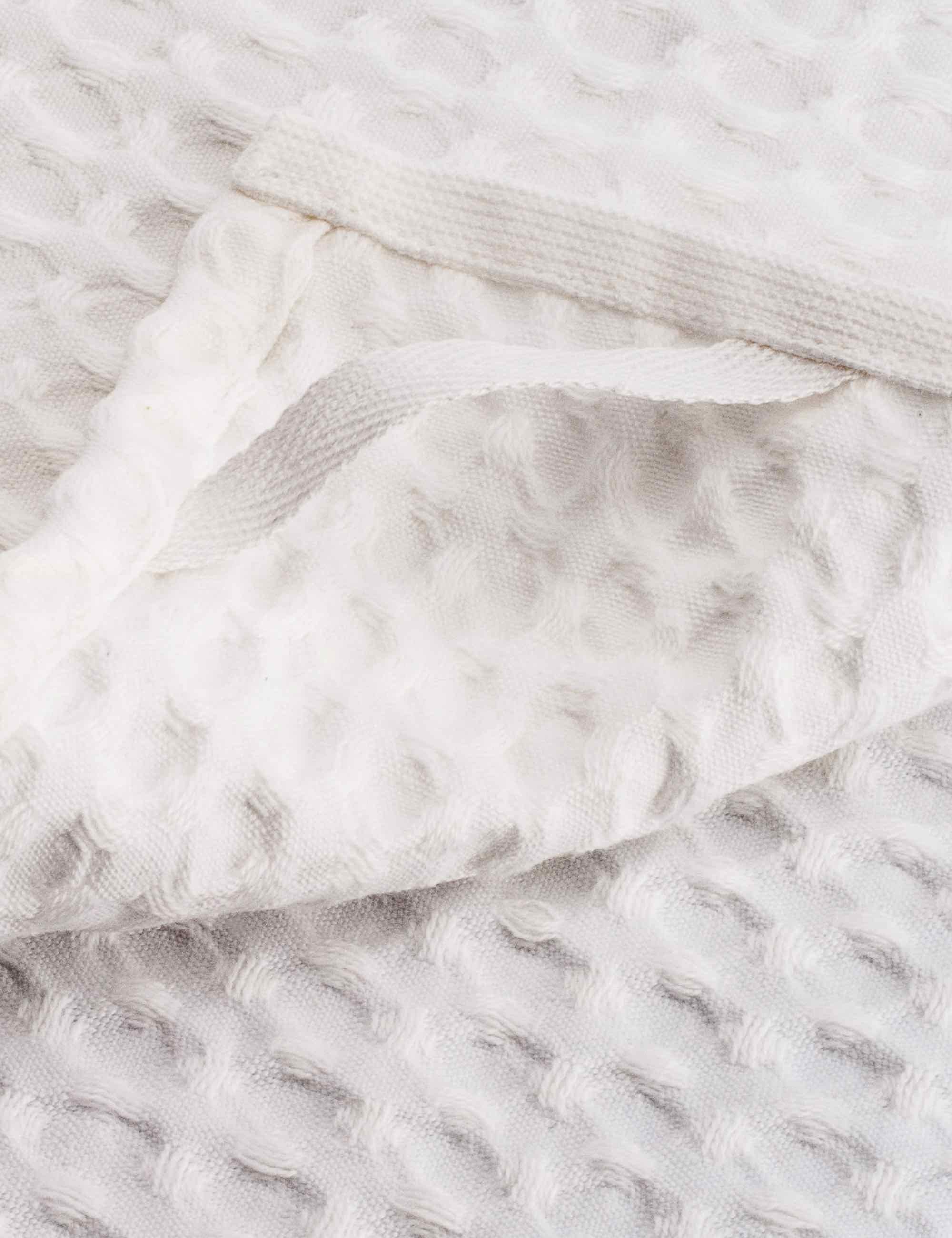 T1 Waffle Pique Shaving Towels (2 pk) - White - Image 3