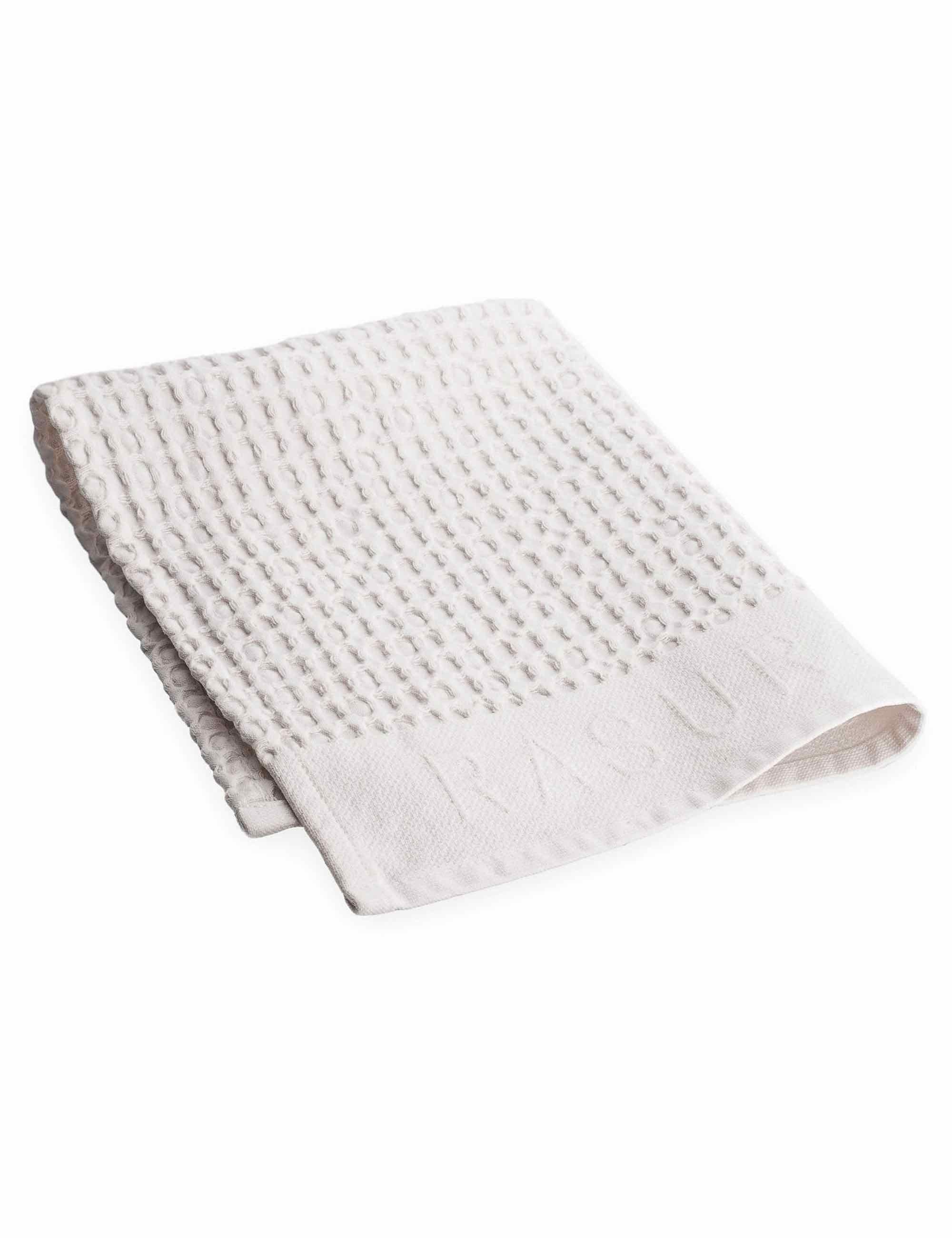T1 Waffle Pique Shaving Towels (2 pk) - White - Image 5