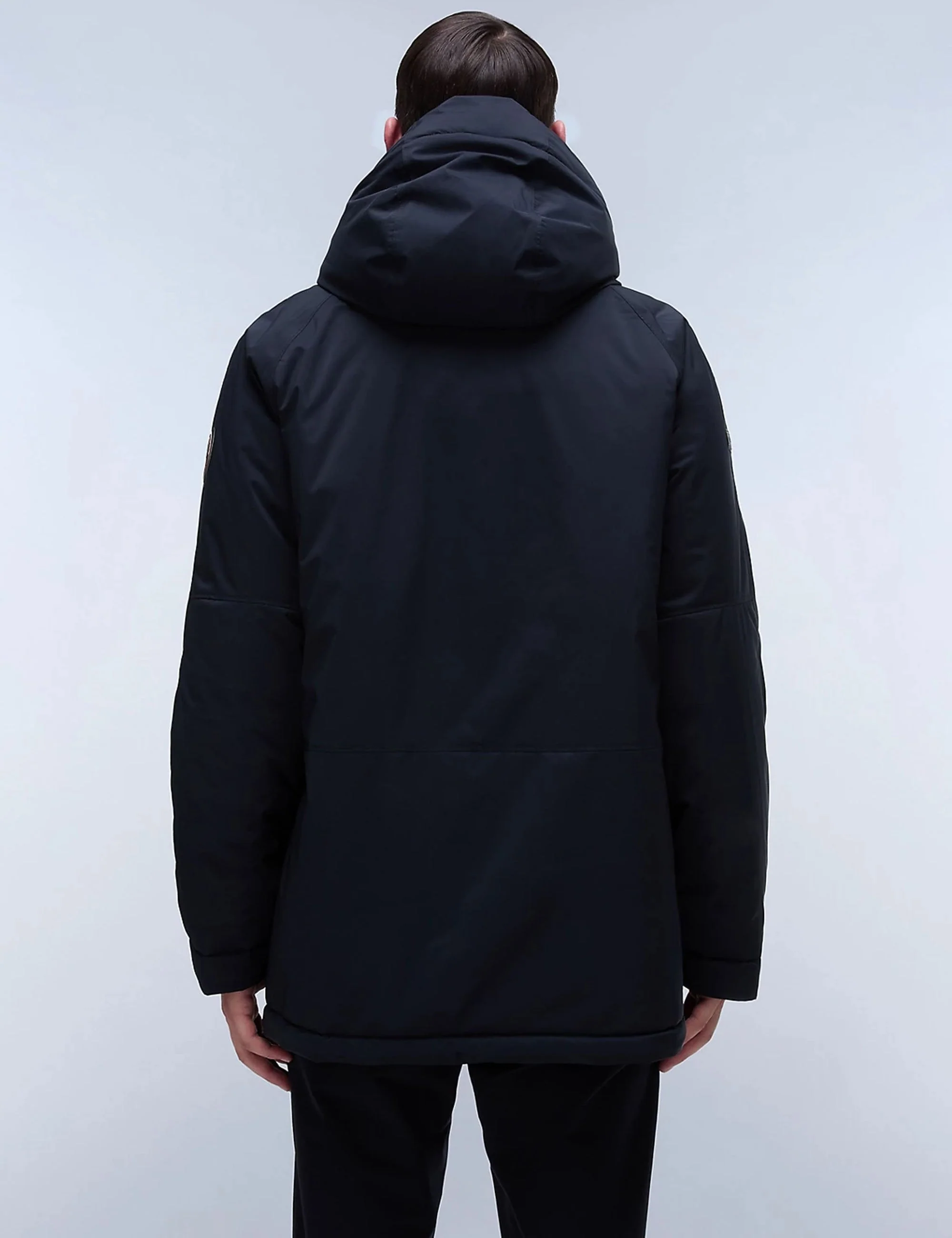 20-22�� Air Parka Long Jacket - Black - Image 4