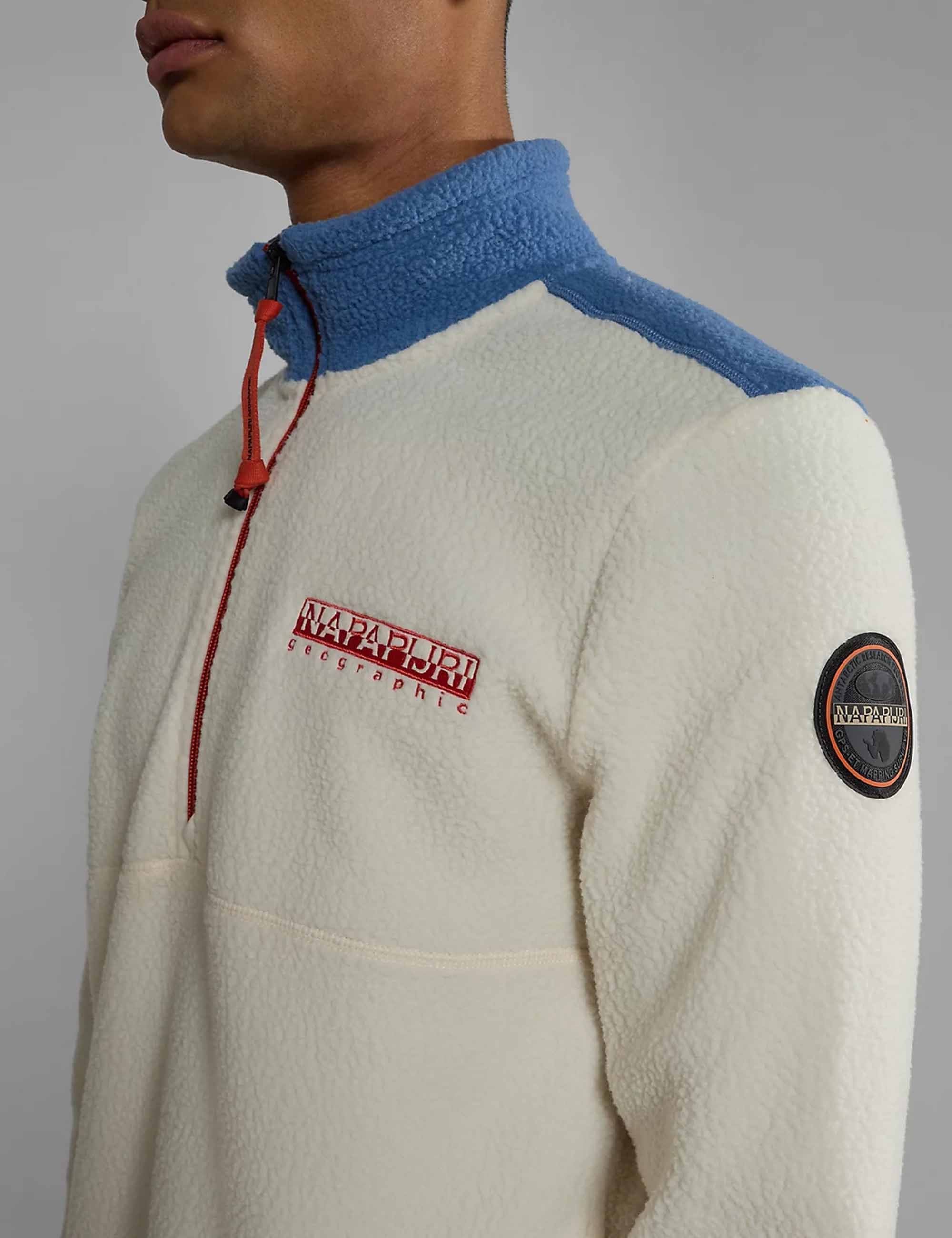 Anderby Half Zip Fleece - Whitecap Grey - Image 5