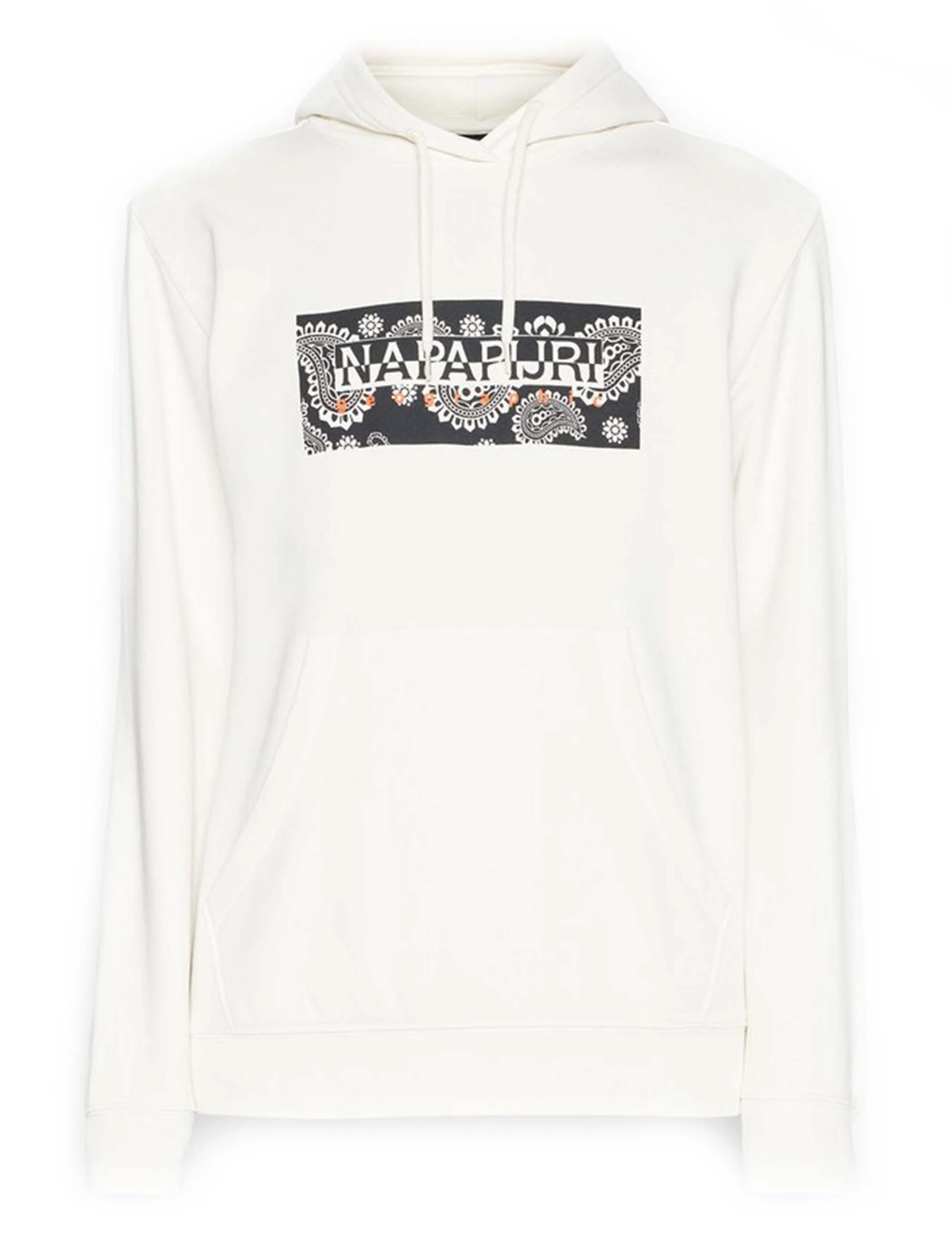 Andesite Hooded Sweat - White Whisper