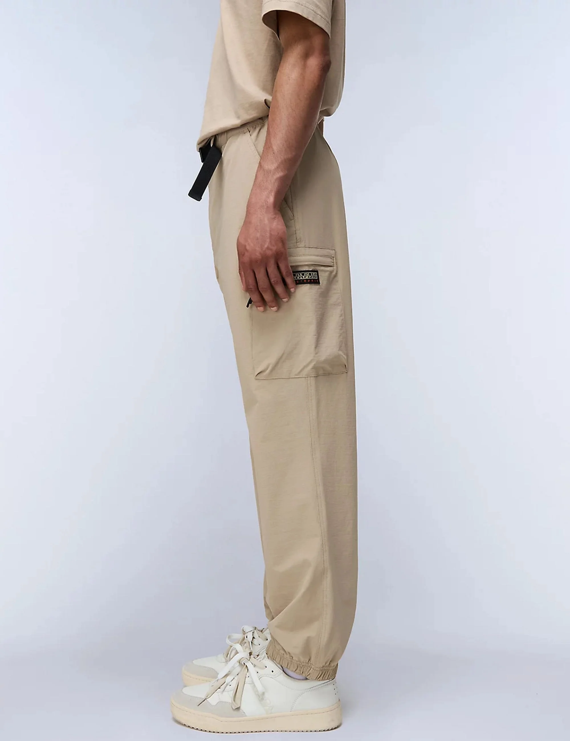 Avers Cargo Trousers - Beige Rocky - Image 5