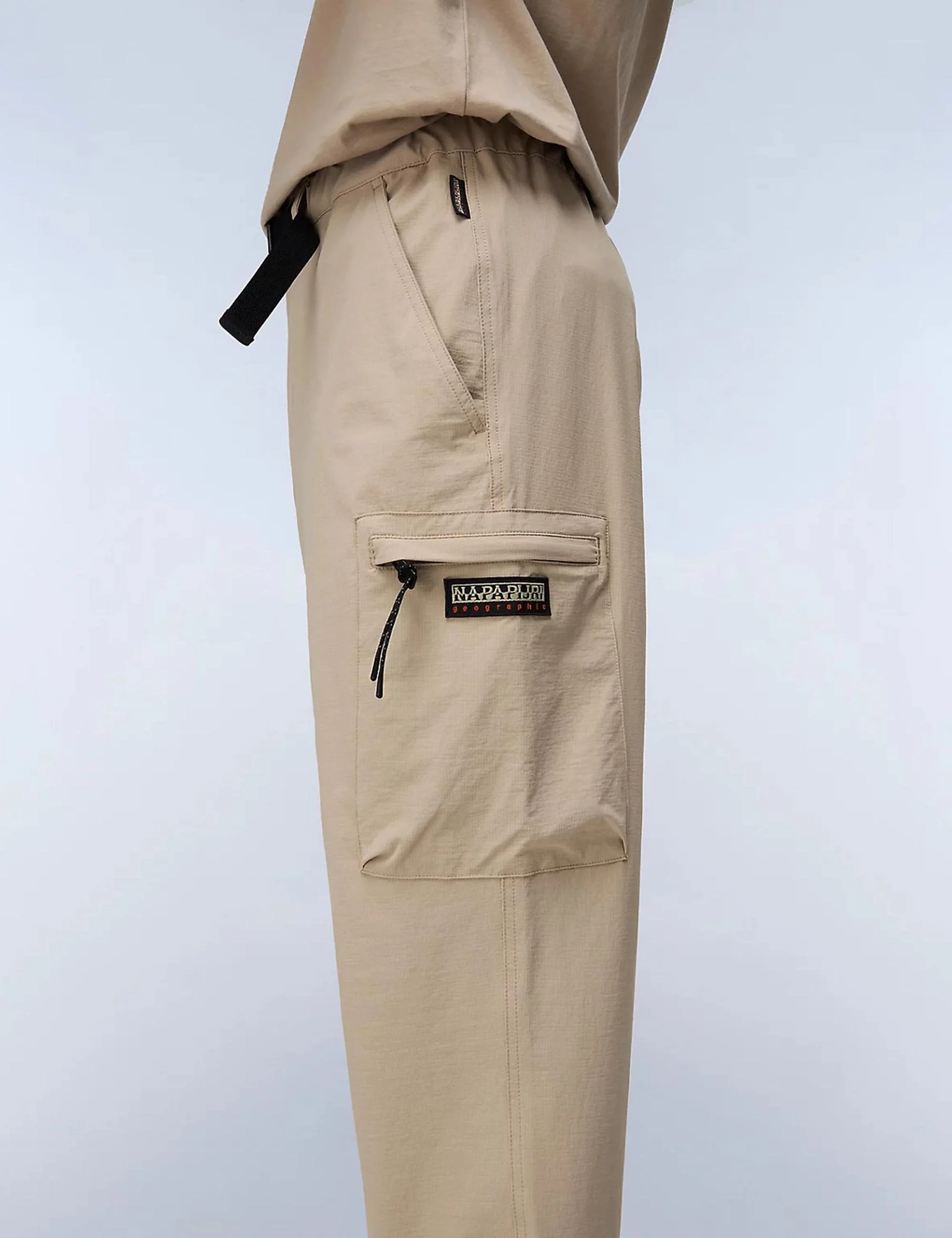 Avers Cargo Trousers - Beige Rocky - Image 6