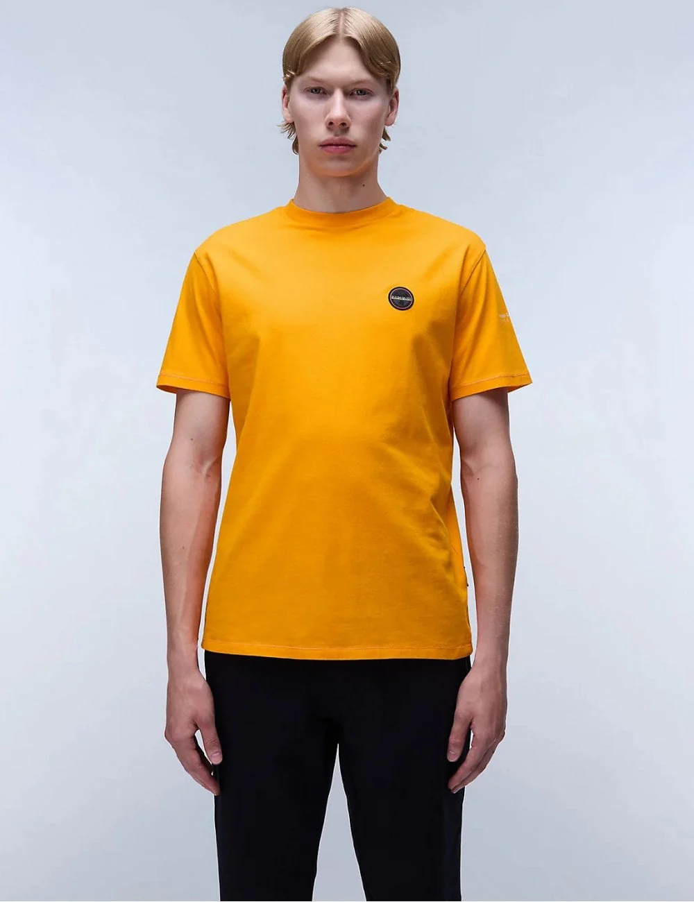 Badge T-Shirt - Orange Marigold - Image 2