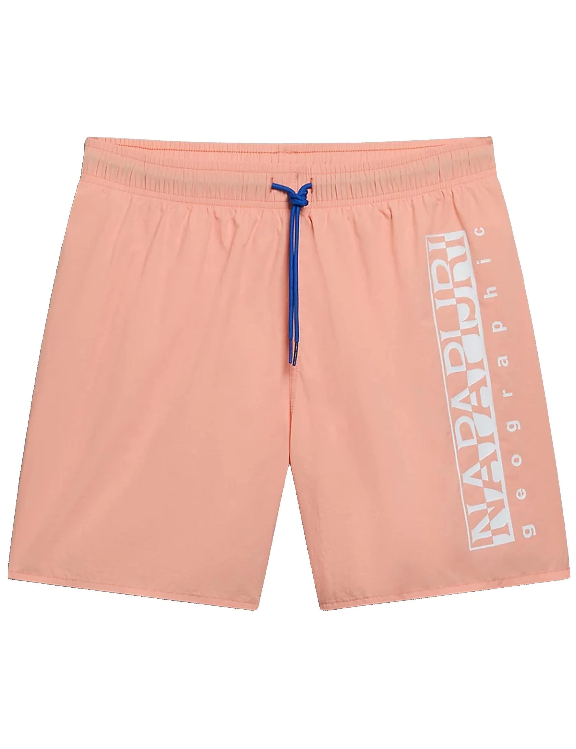 Box Logo Swim Shorts - Pink Salmon