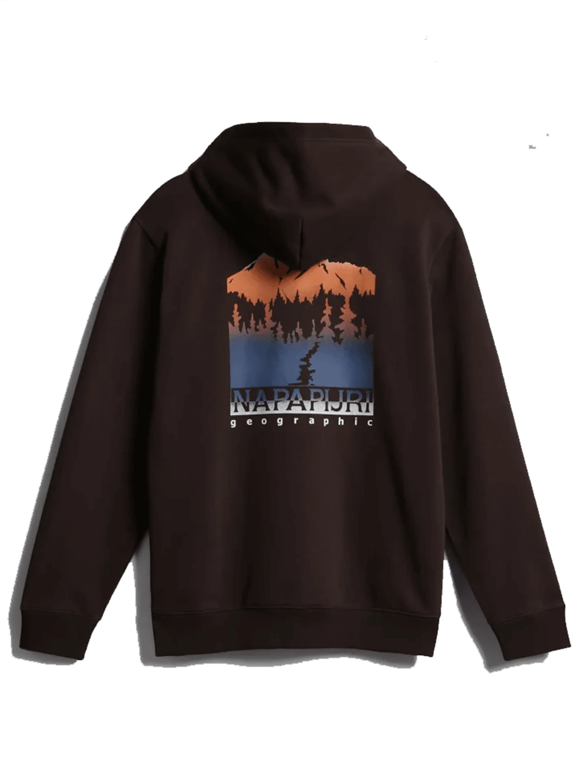 Frestyle Hooded Sweat - Brown Ebony - Image 2