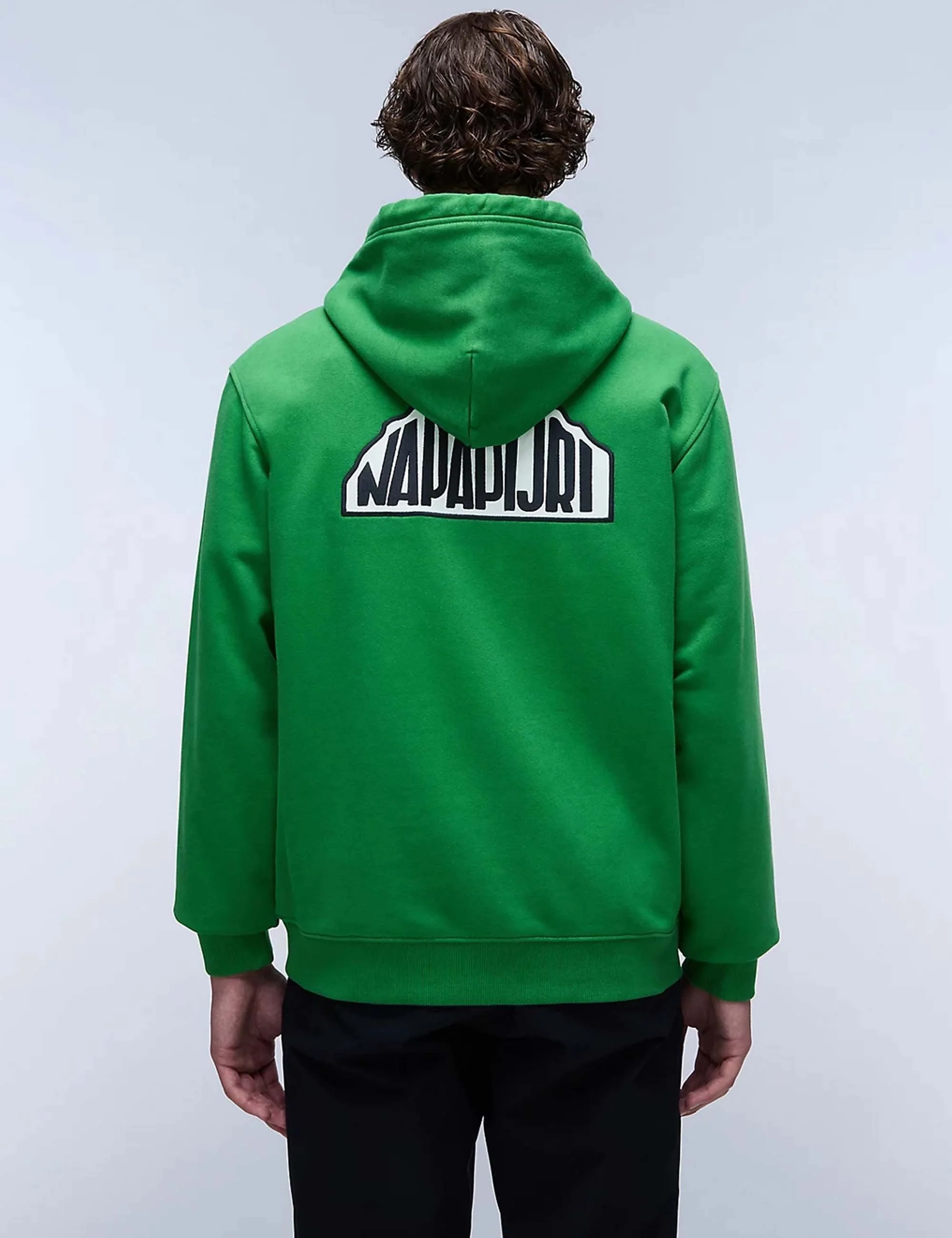Linth Hooded Sweat - Kelly Green - Image 2