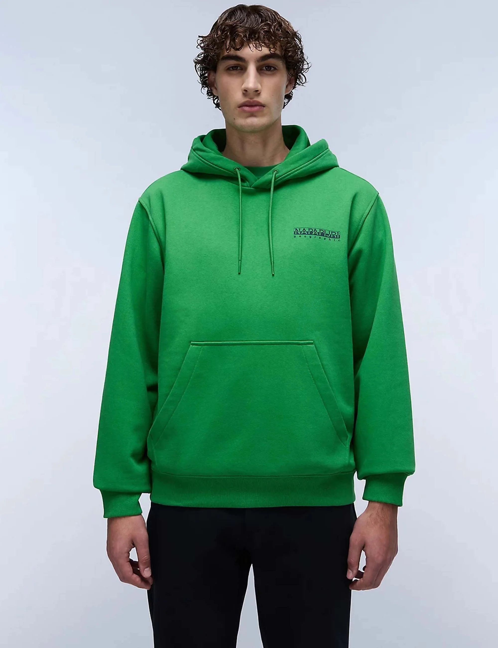Linth Hooded Sweat - Kelly Green - Image 4