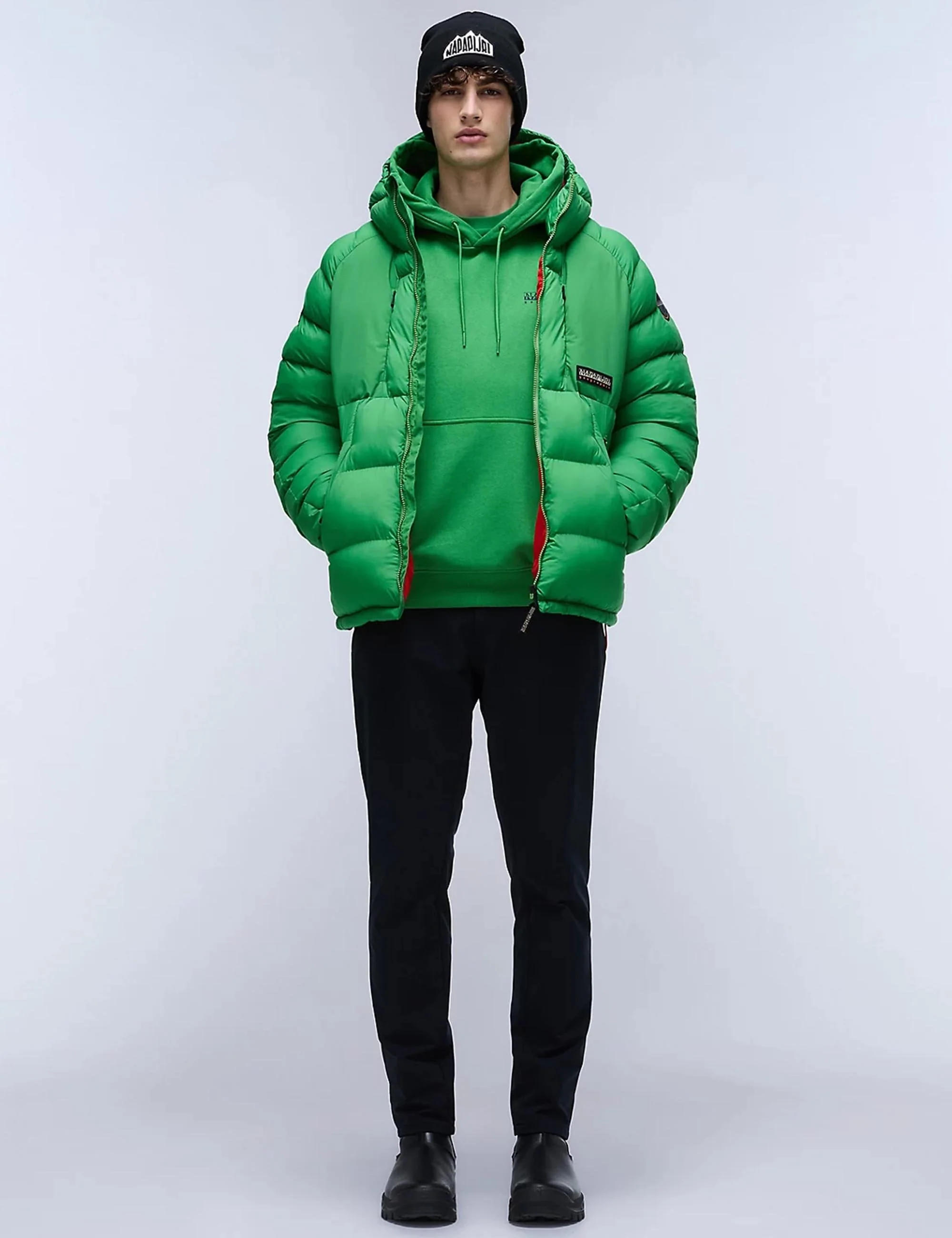 Linth Hooded Sweat - Kelly Green - Image 7