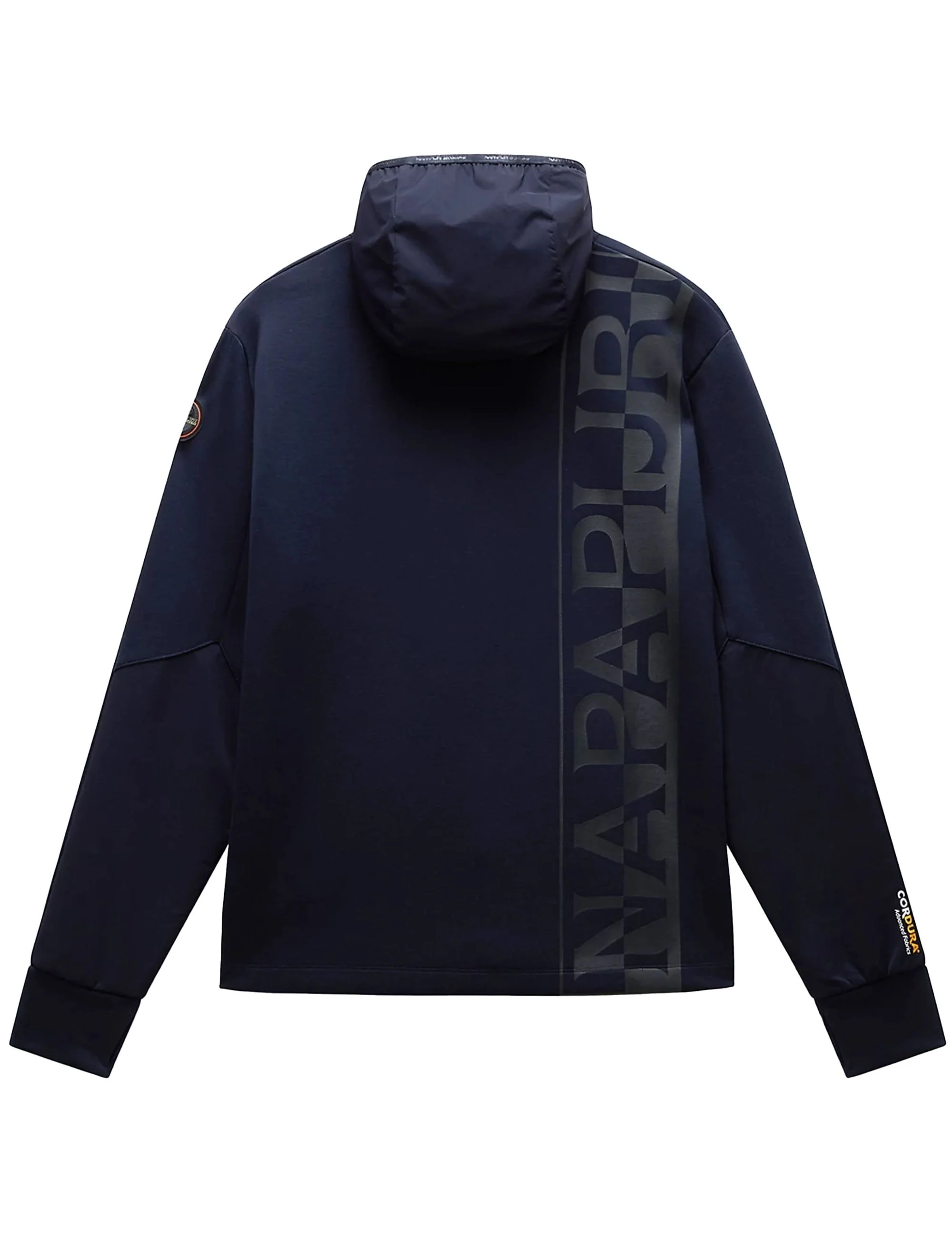 Lys Full Zip Hooded Jacket - Blue Marine - Image 3