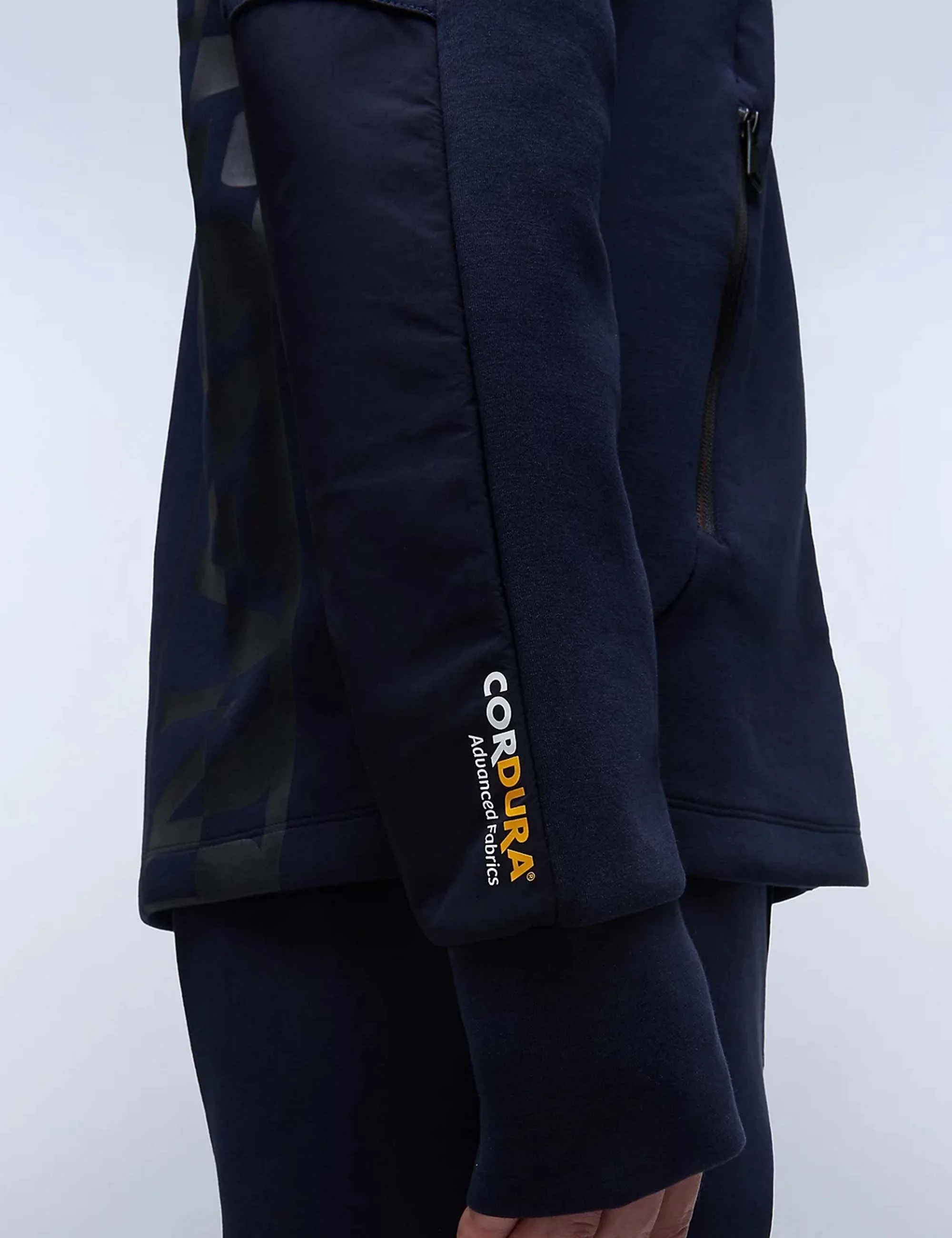 Lys Full Zip Hooded Jacket - Blue Marine - Image 6