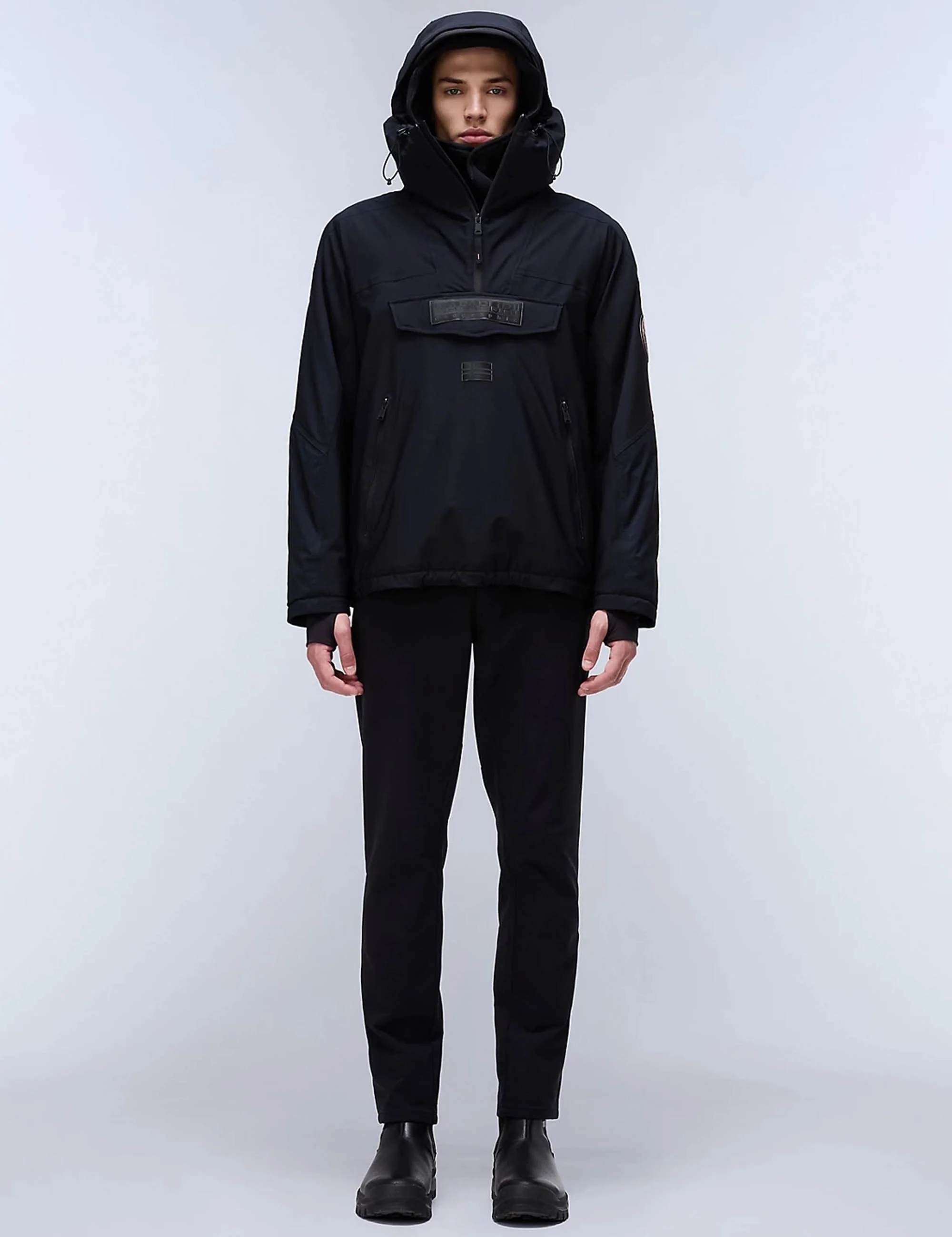 Rainforest Tech Anorak - Black - Image 6