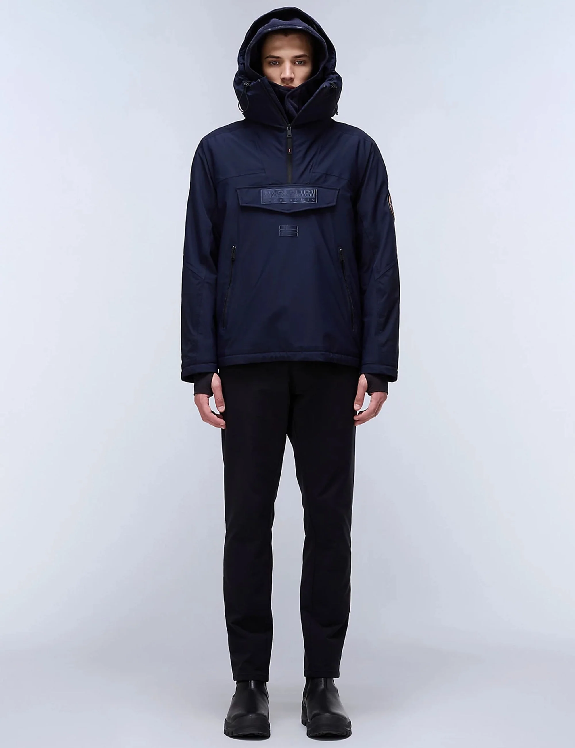 Rainforest Tech Anorak - Blue Marine - Image 6
