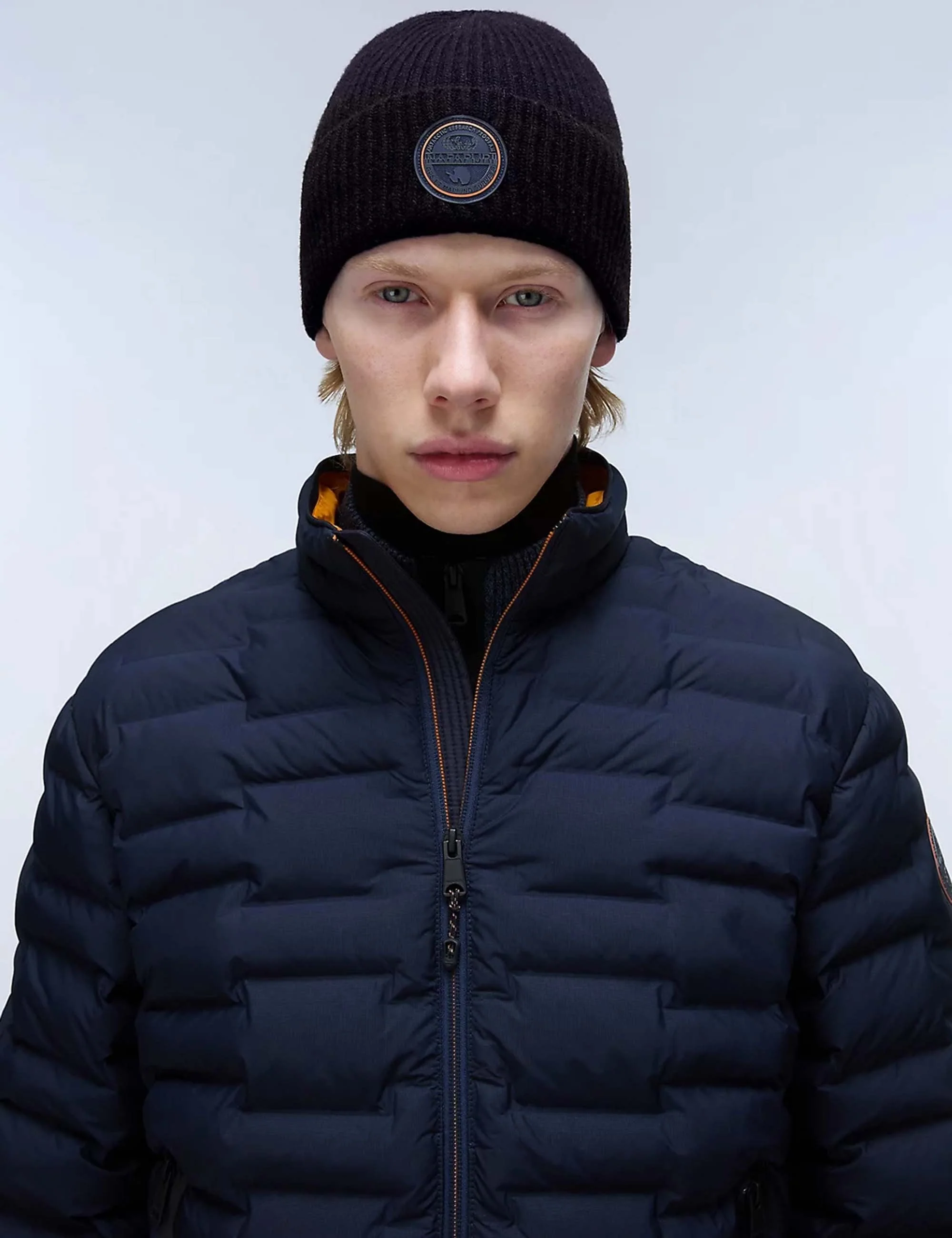 Singine Beanie Hat - Blue Marine - Image 2