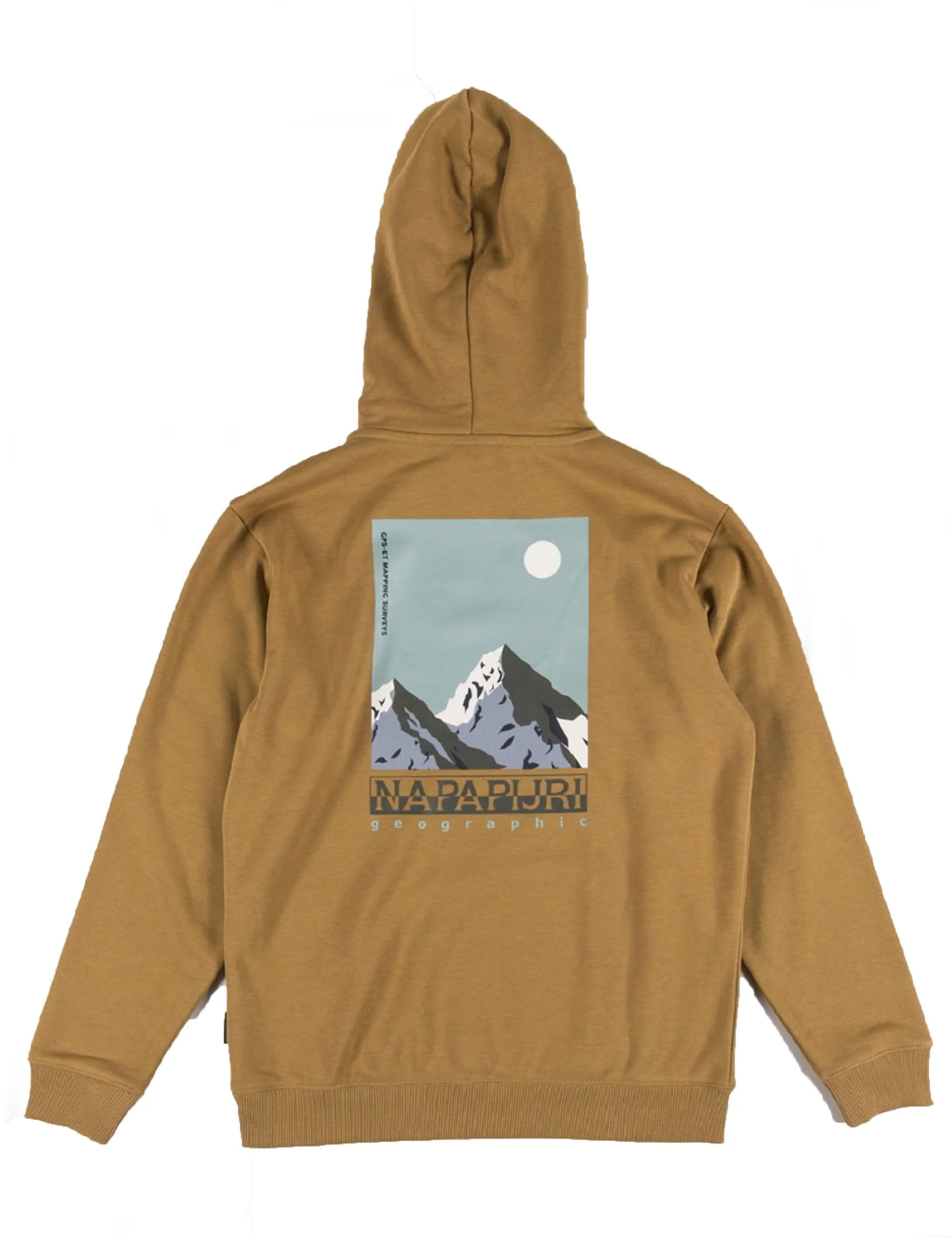 Telemark Hooded Sweat - Beige Bistre