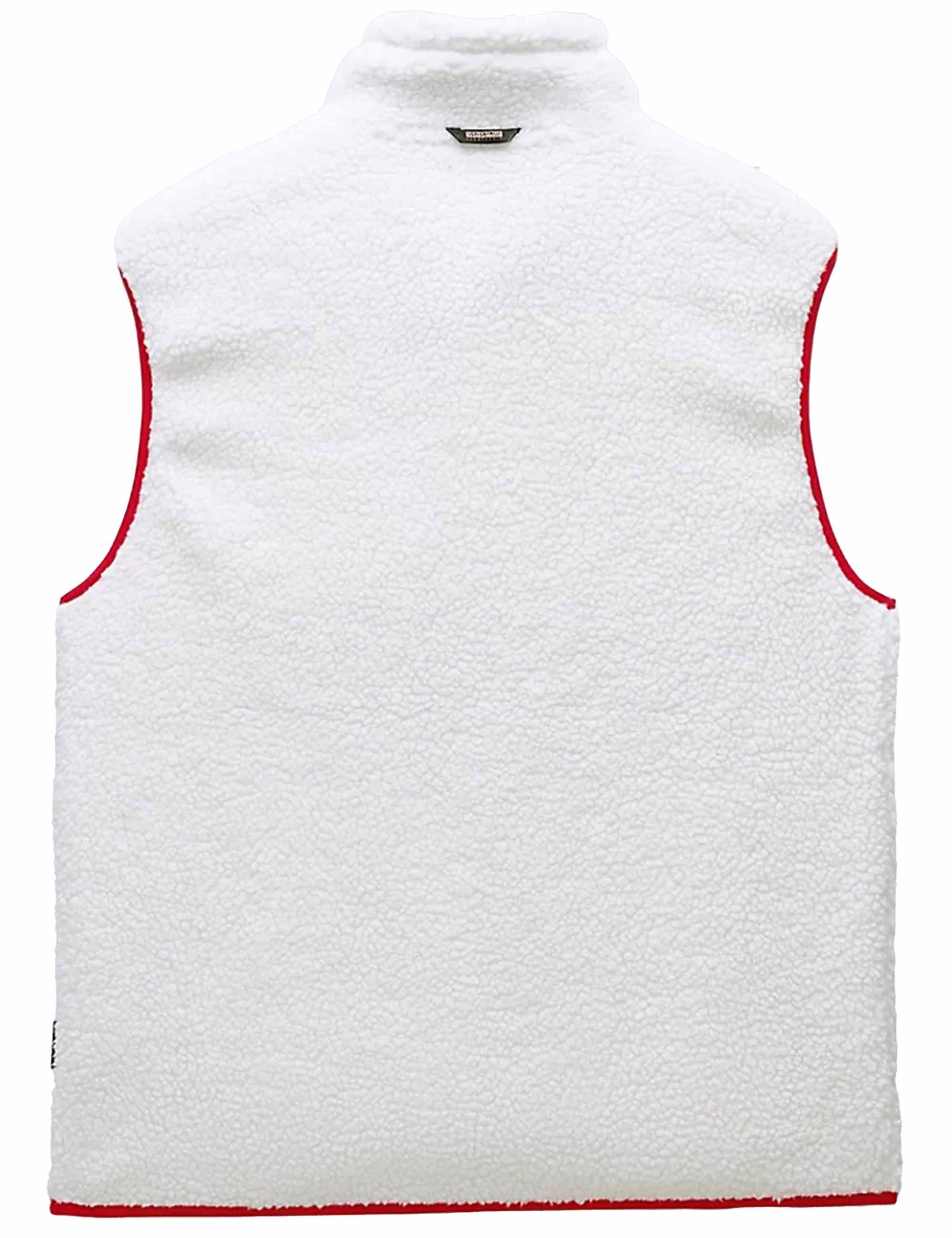 Yupik Fleece Vest - Beige Dimity - Image 3