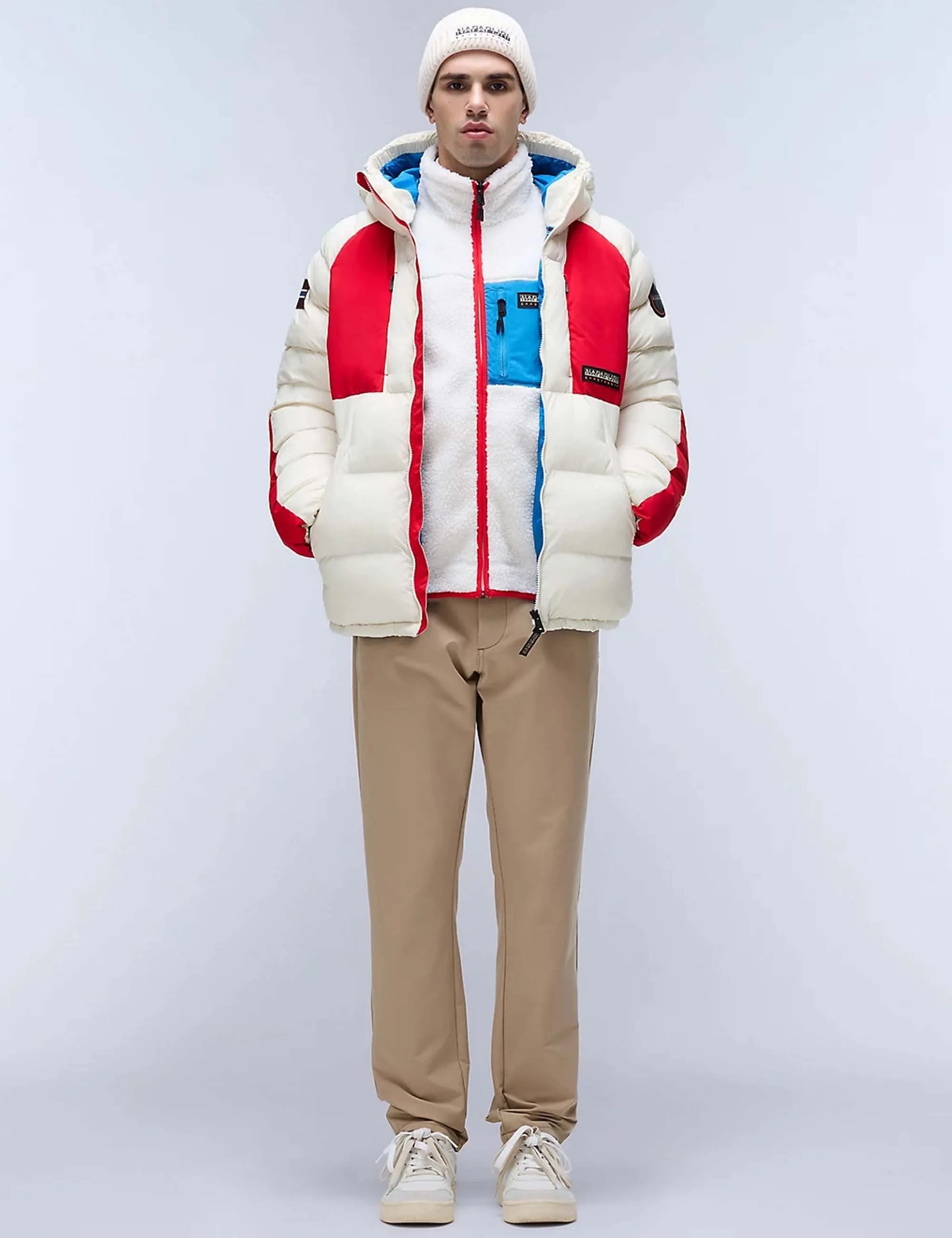 Yupik Fleece Vest - Beige Dimity - Image 6