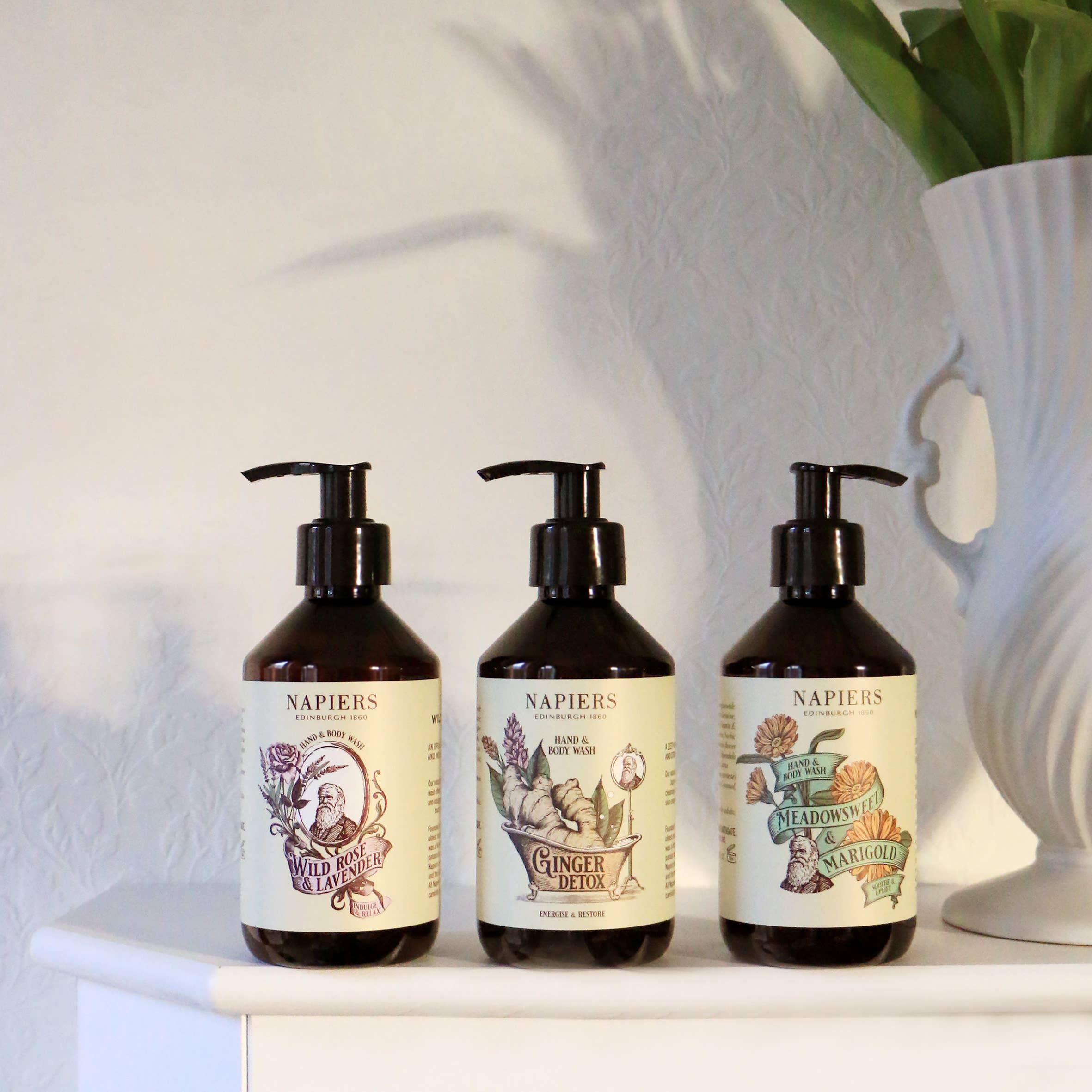 Napiers Meadowsweet & Marigold Hand and Body Wash - Image 8