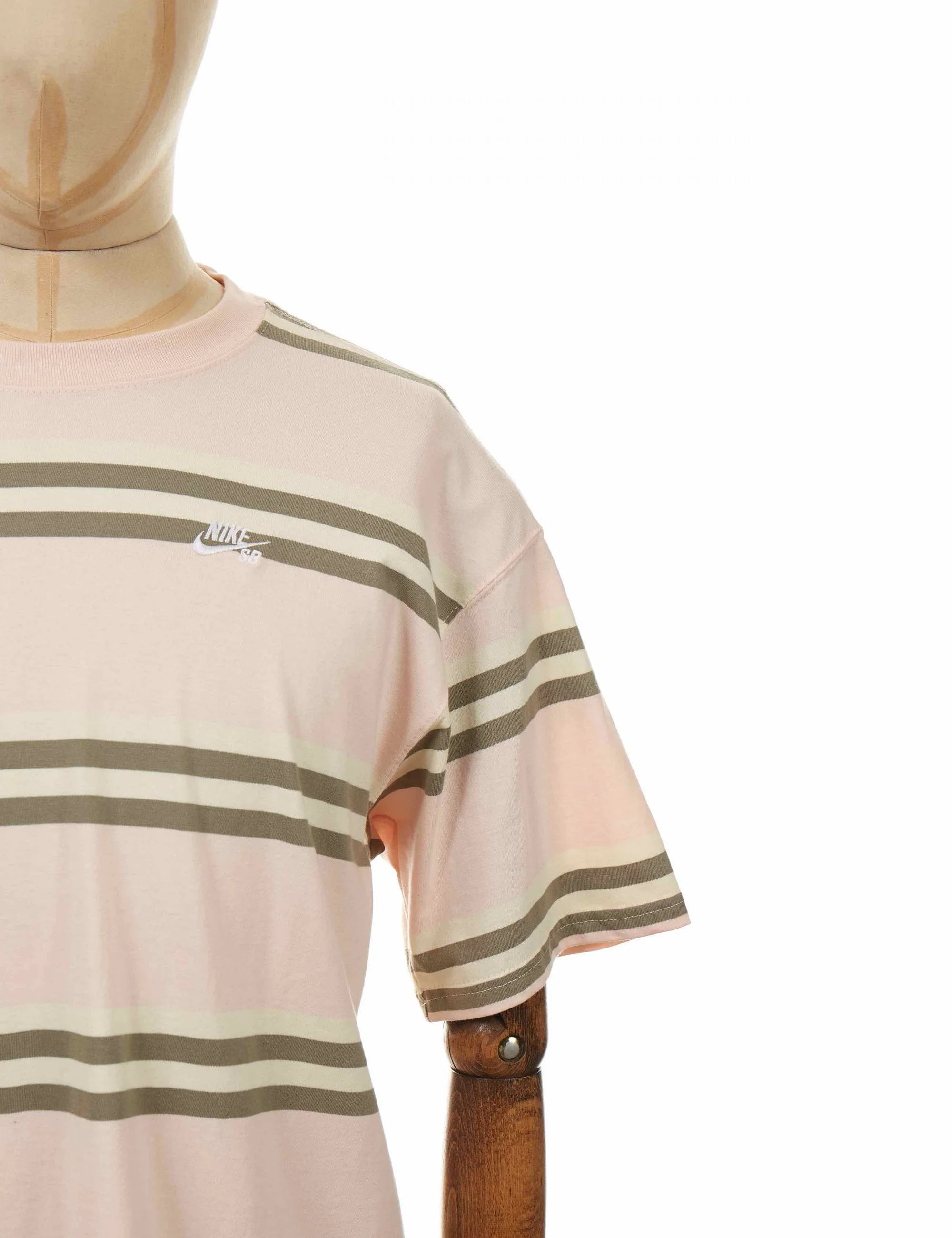 Yard Dyed Striped T-Shirt - Orange Pearl - Image 3