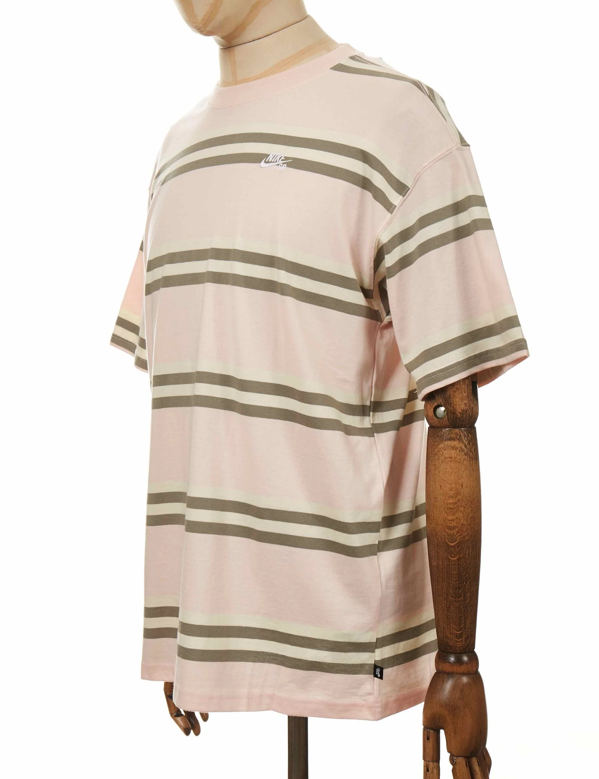 Yard Dyed Striped T-Shirt - Orange Pearl - Image 4