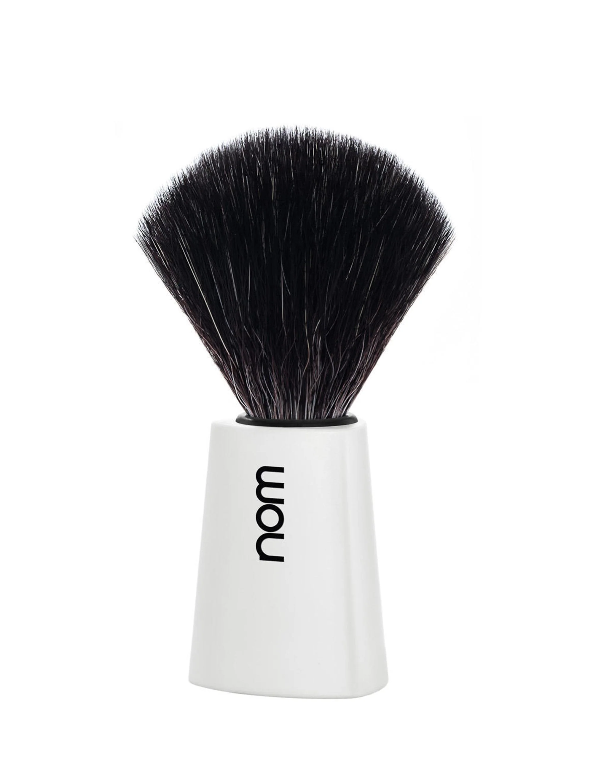 Carl Black Fibre Shaving Brush - White - Image 2