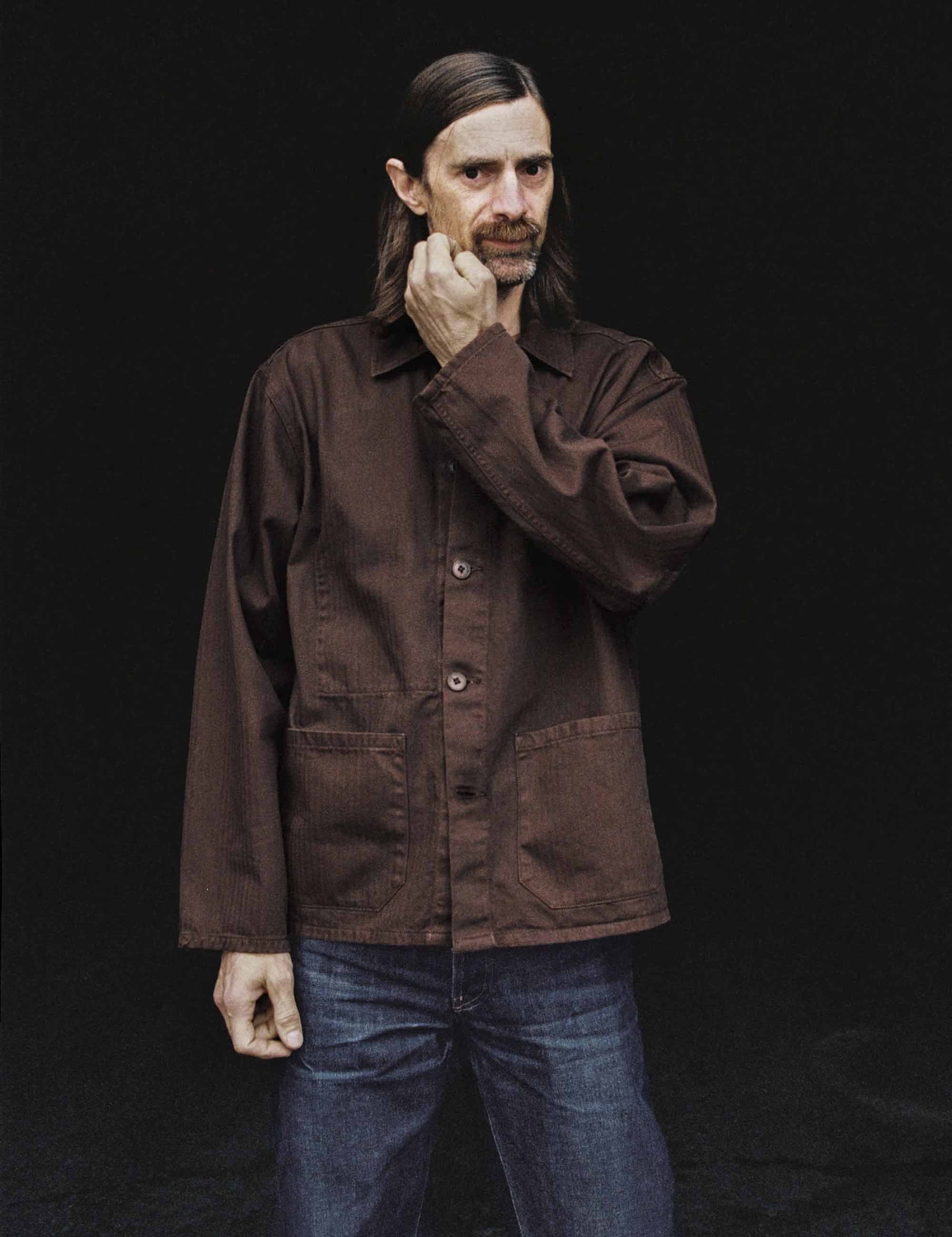 Buddy Herringbone Chore Jacket - Walnut - Image 2