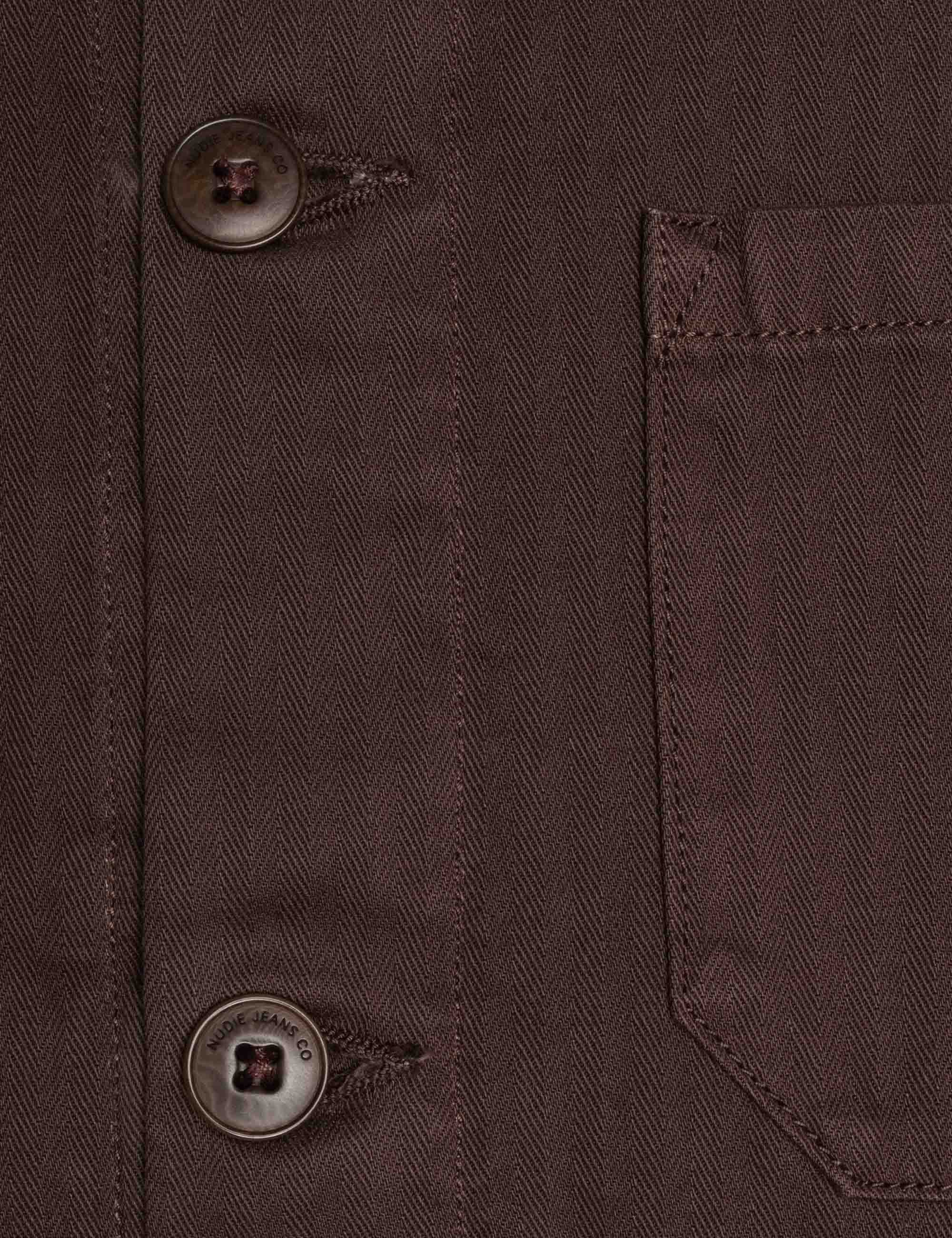 Buddy Herringbone Chore Jacket - Walnut - Image 6