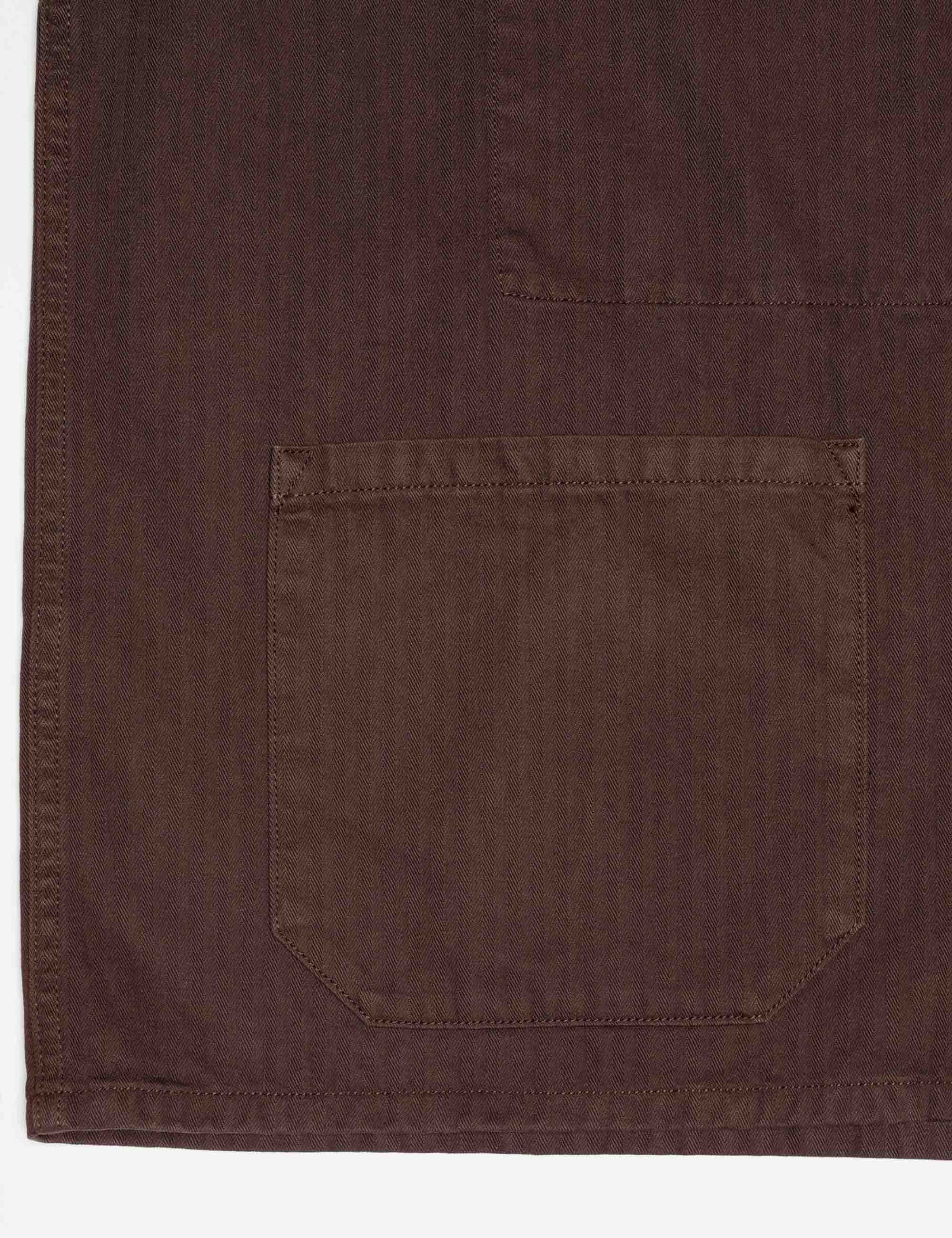 Buddy Herringbone Chore Jacket - Walnut - Image 7