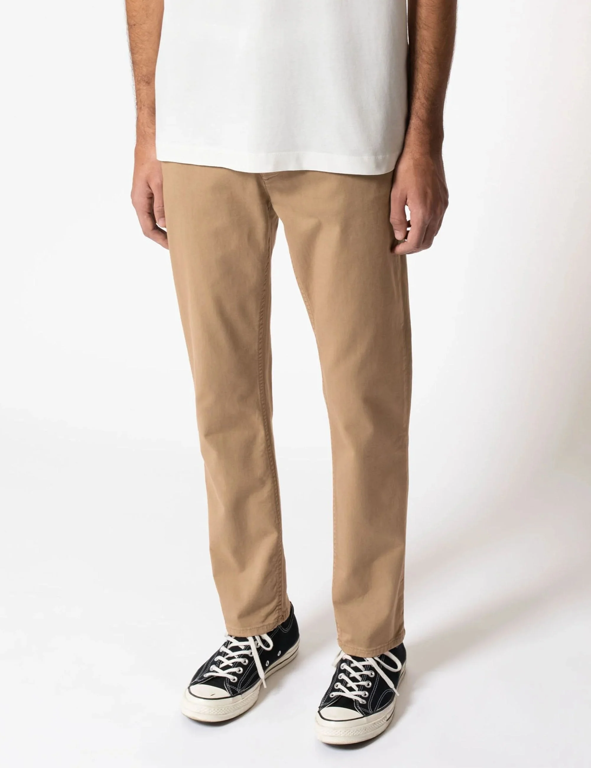 Easy Alvin Chino Trouser - Beige - Image 2