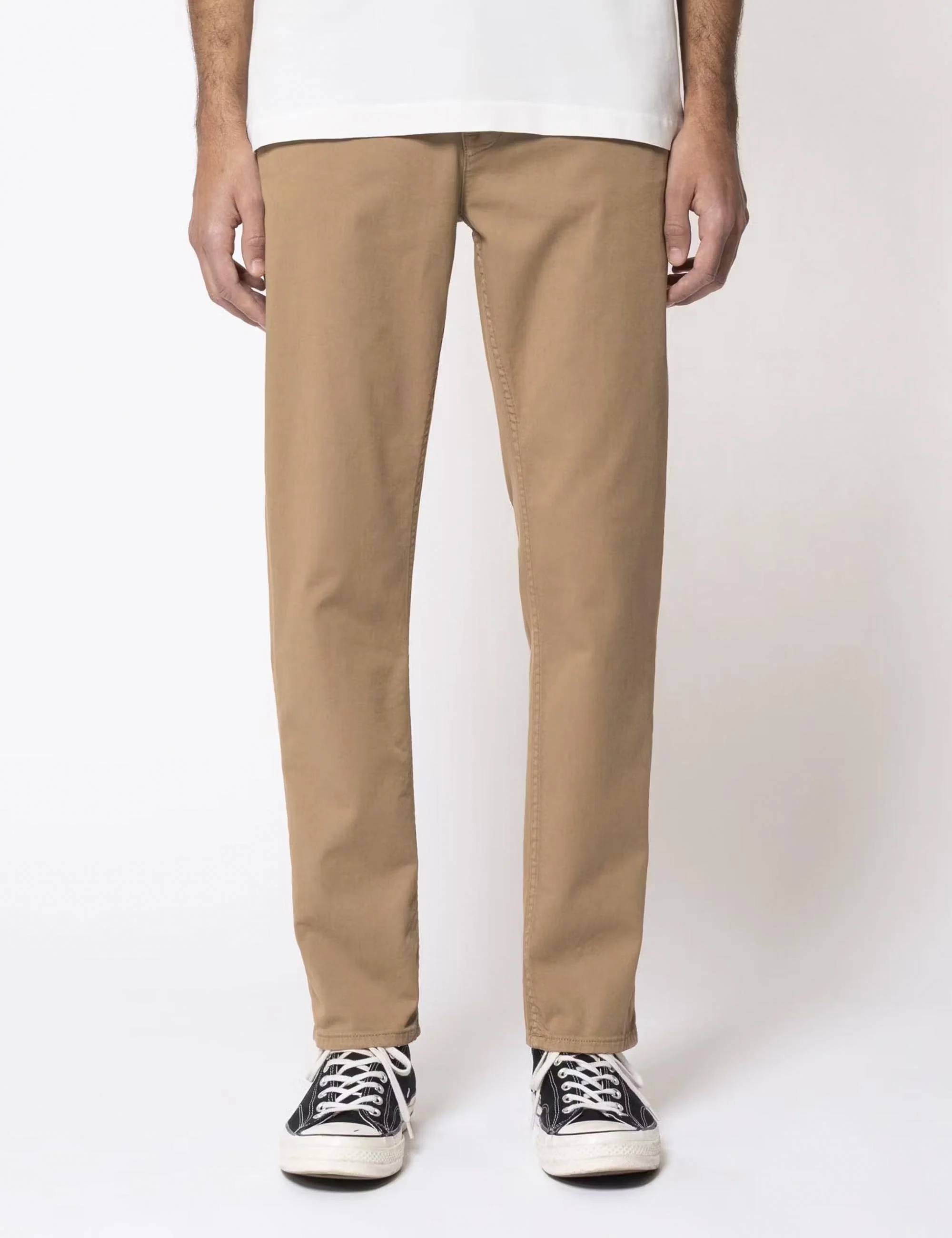 Easy Alvin Chino Trouser - Beige - Image 4