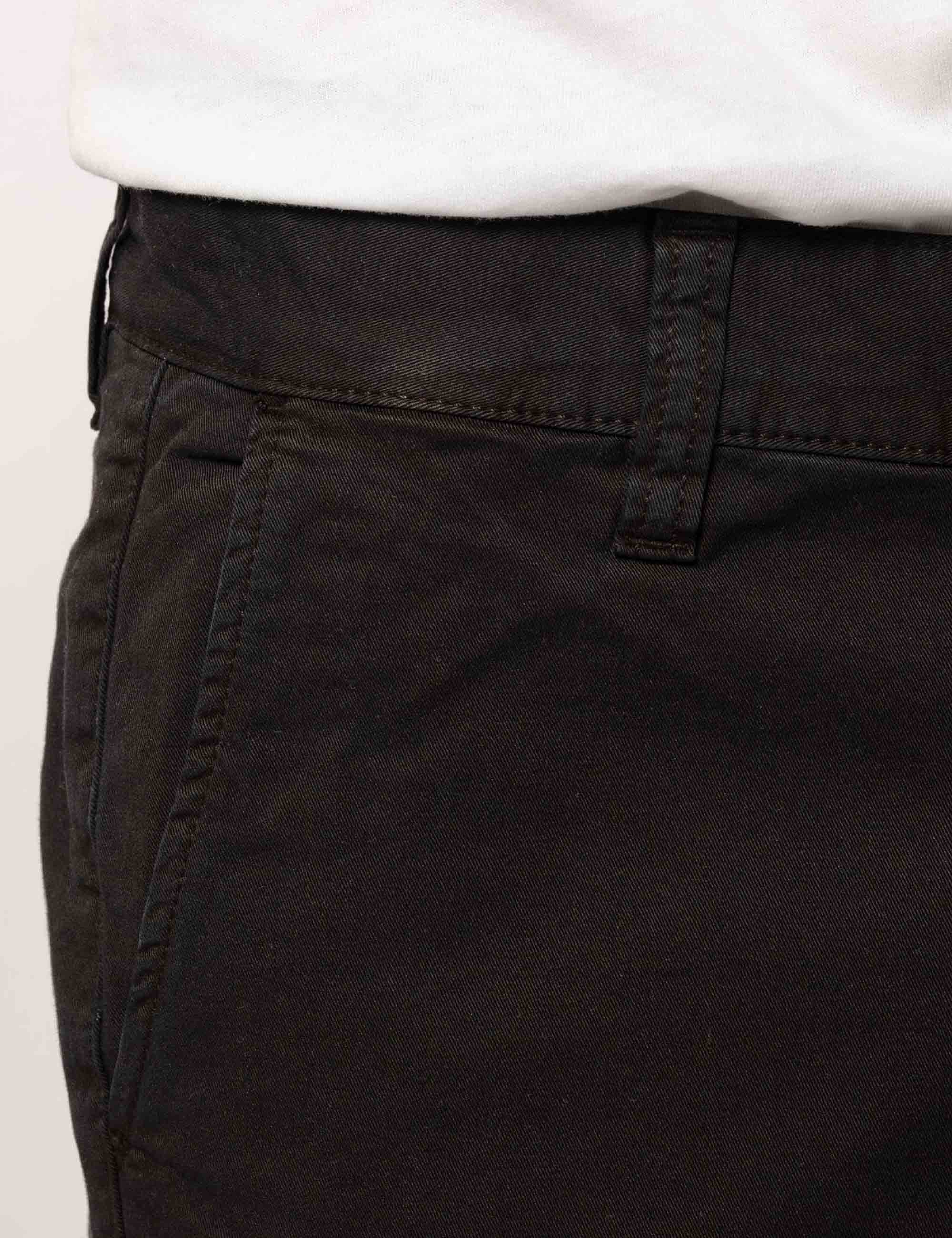 Easy Alvin Chino Trouser - Black - Image 5