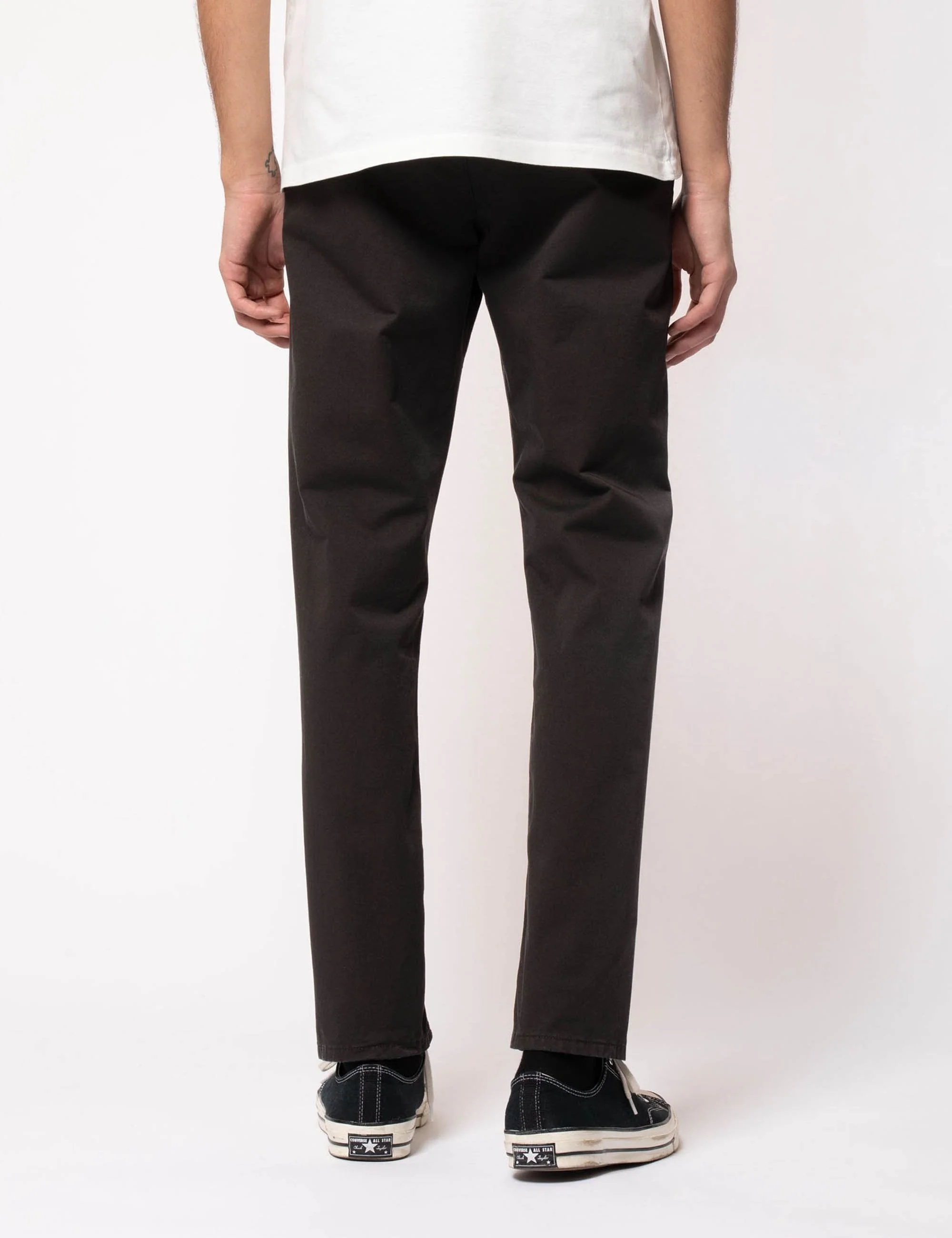 Easy Alvin Chino Trouser - Black - Image 6