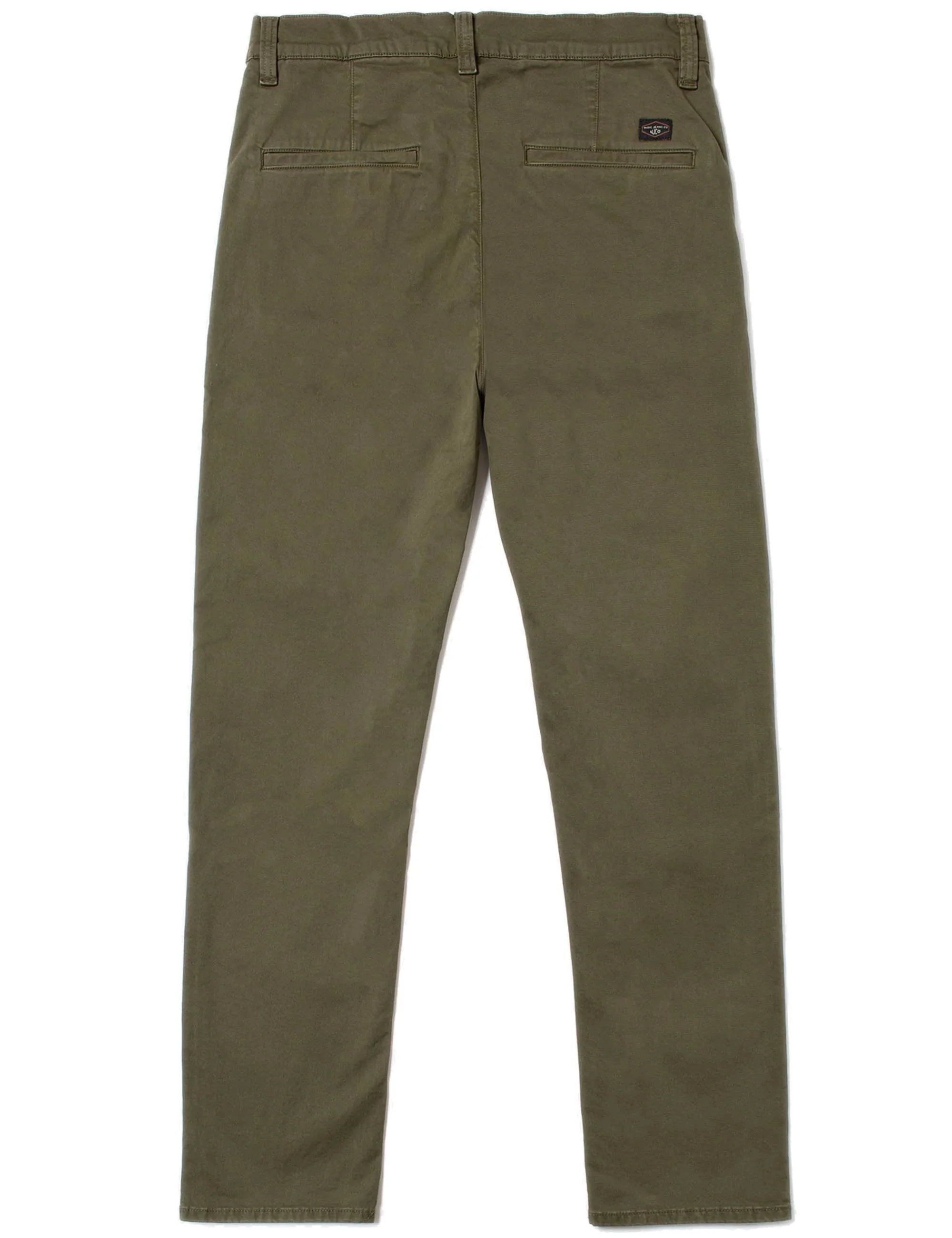 Easy Alvin Chino Trouser - Olive - Image 3